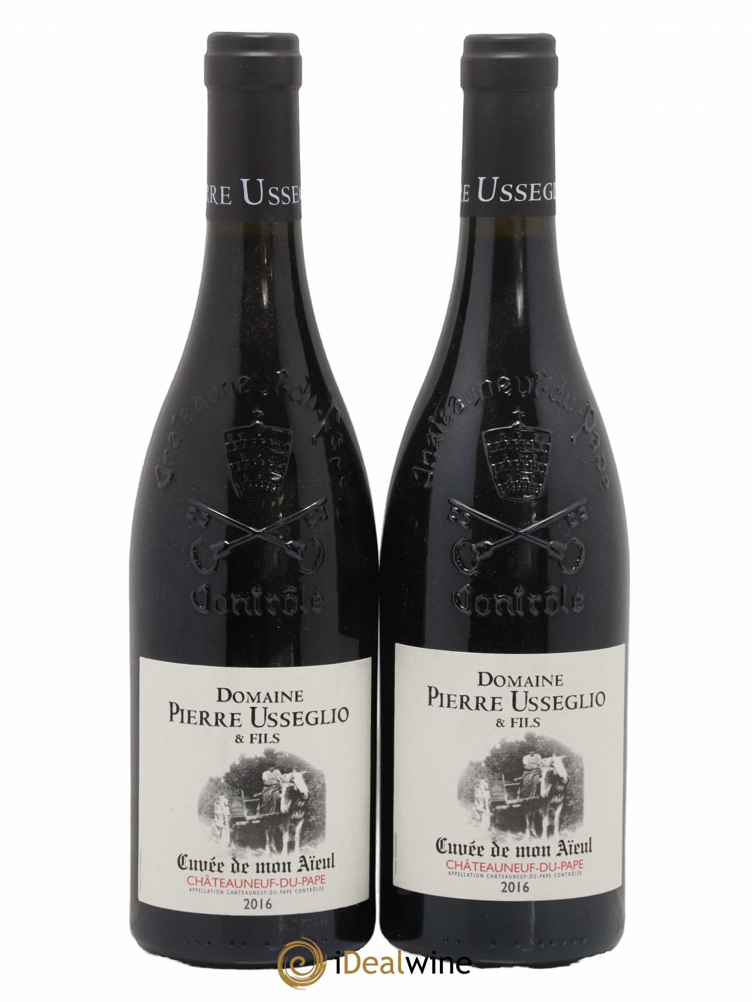 Châteauneuf-du-Pape Cuvée de mon Aïeul Pierre Usseglio & Fils 2016 - Lot de 2 bouteilles - 0