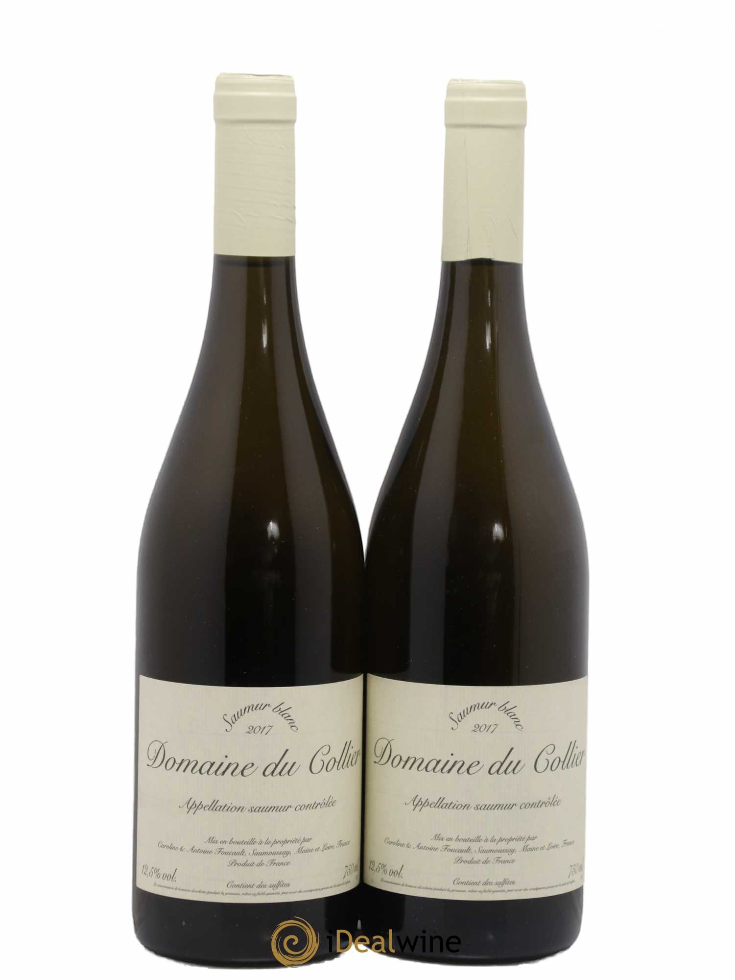 Saumur Domaine du Collier 2017 - Lot de 2 bouteilles - 0