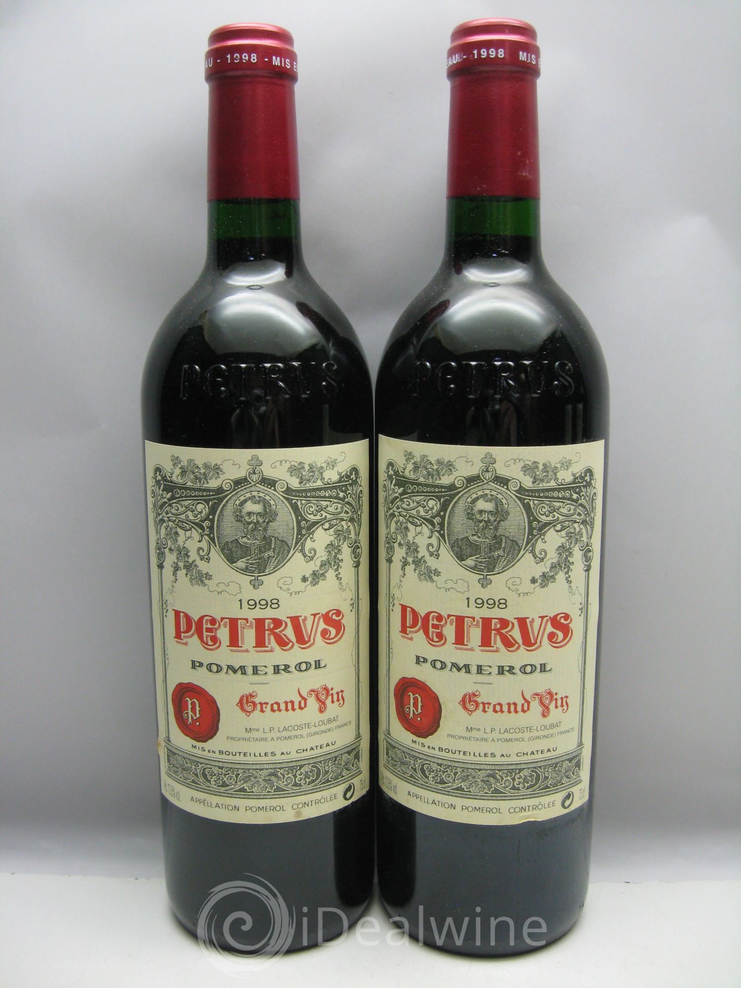 Petrus 1998 - Lot de 6 bouteilles - 1