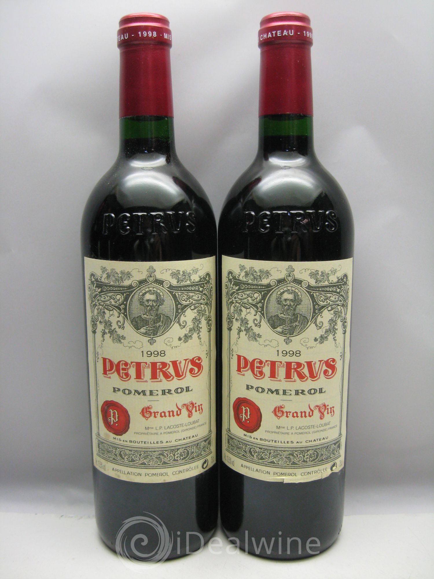 Petrus 1998 - Lot de 6 bouteilles - 2