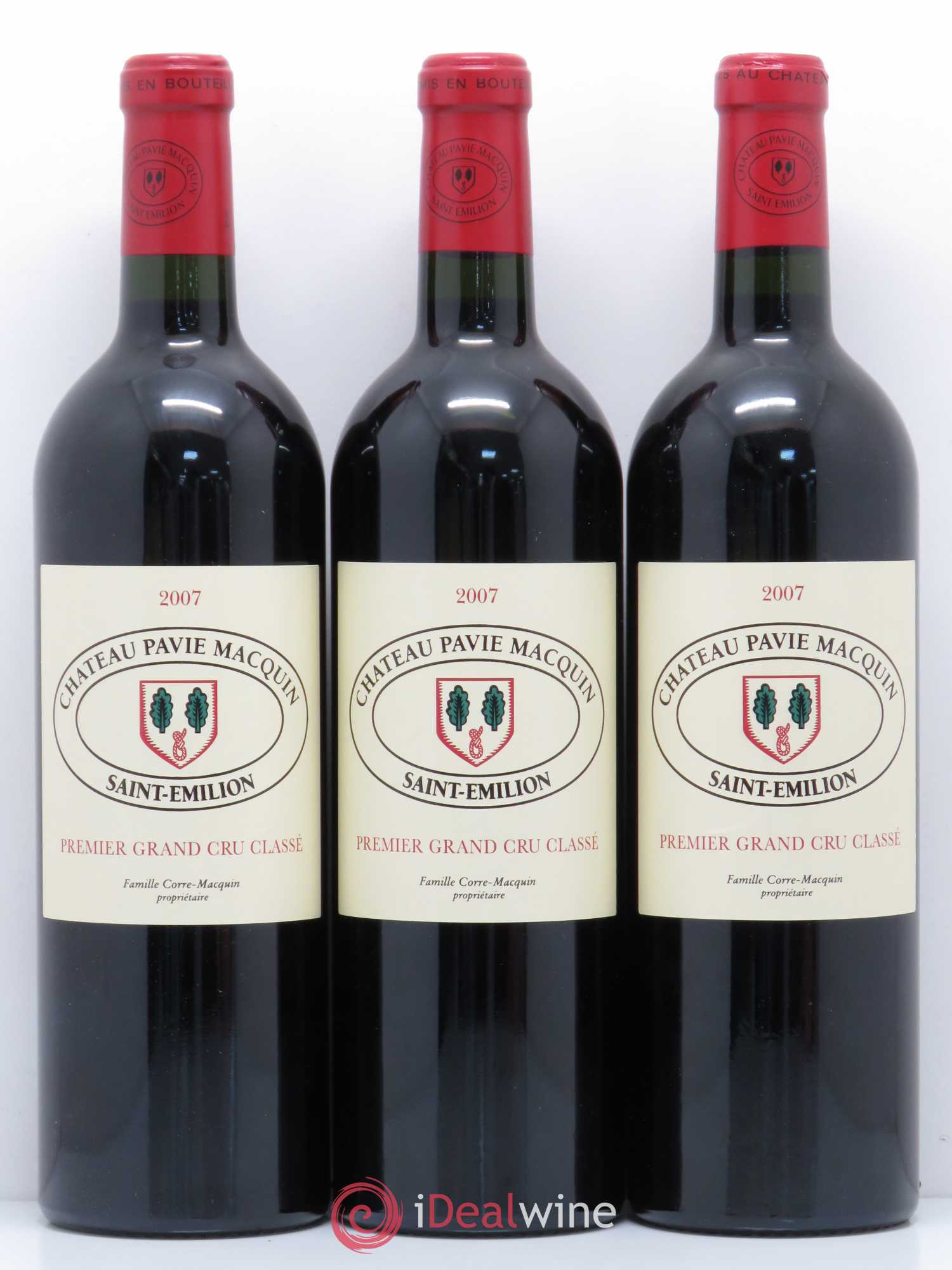 Château Pavie Macquin 1er Grand Cru Classé B 2007 - Lot de 6 bouteilles - 2