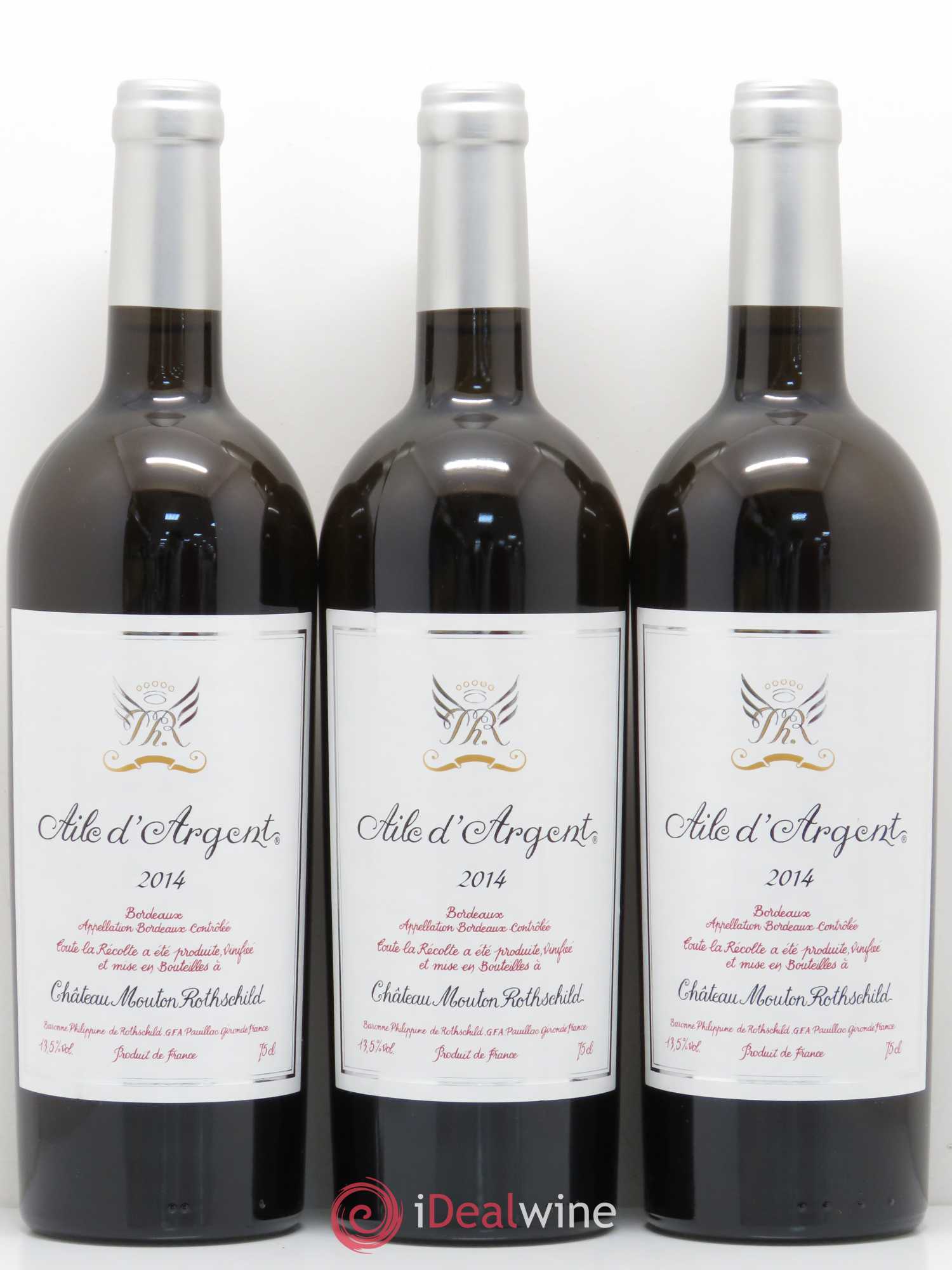 Aile d'Argent 2014 - Lot de 3 bouteilles - 0