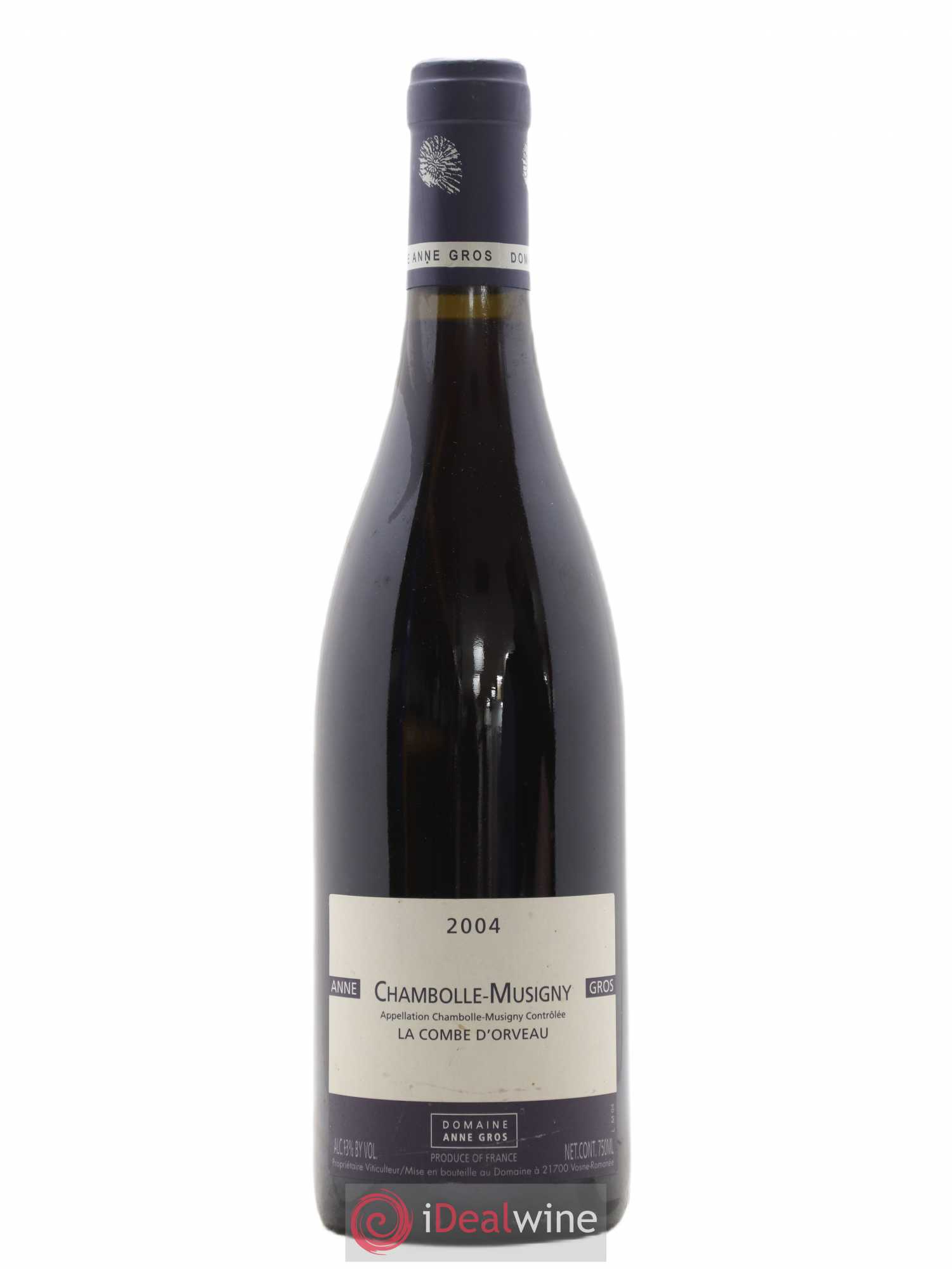 Chambolle-Musigny La Combe d'Orveau Anne Gros 2004 - Lot de 1 bouteille - 0