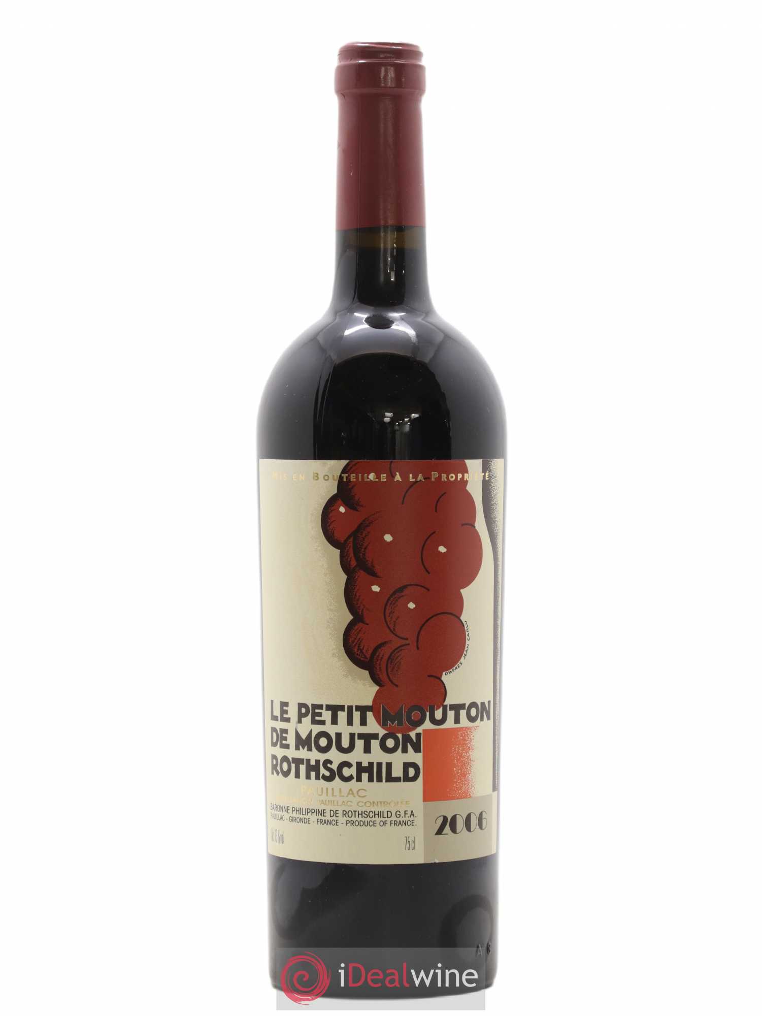Petit Mouton Second Vin 2006 - Lot de 1 bouteille - 0