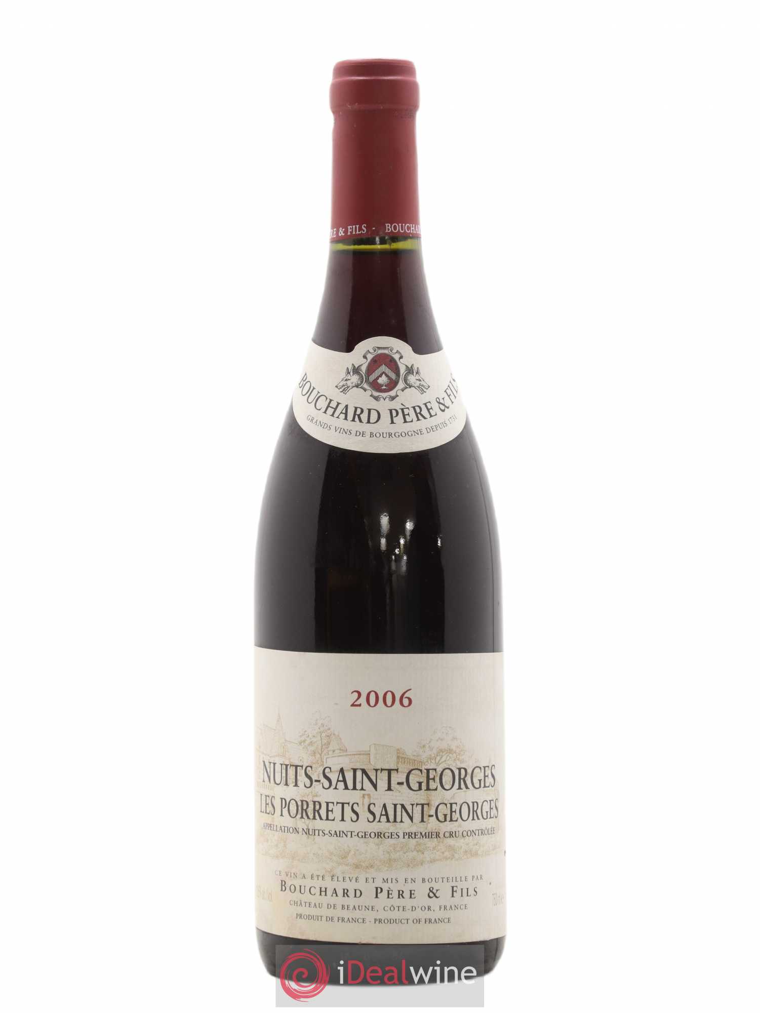 Nuits-Saint-Georges 1er Cru Les Porrets Saint-Georges Bouchard Père & Fils 2006 - Lot de 1 bouteille - 0