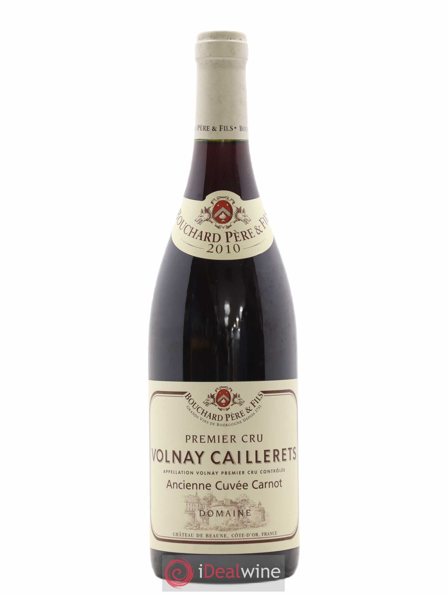 Volnay 1er Cru Caillerets - Ancienne Cuvée Carnot Bouchard Père & Fils 2010 - Lot de 1 bouteille - 0