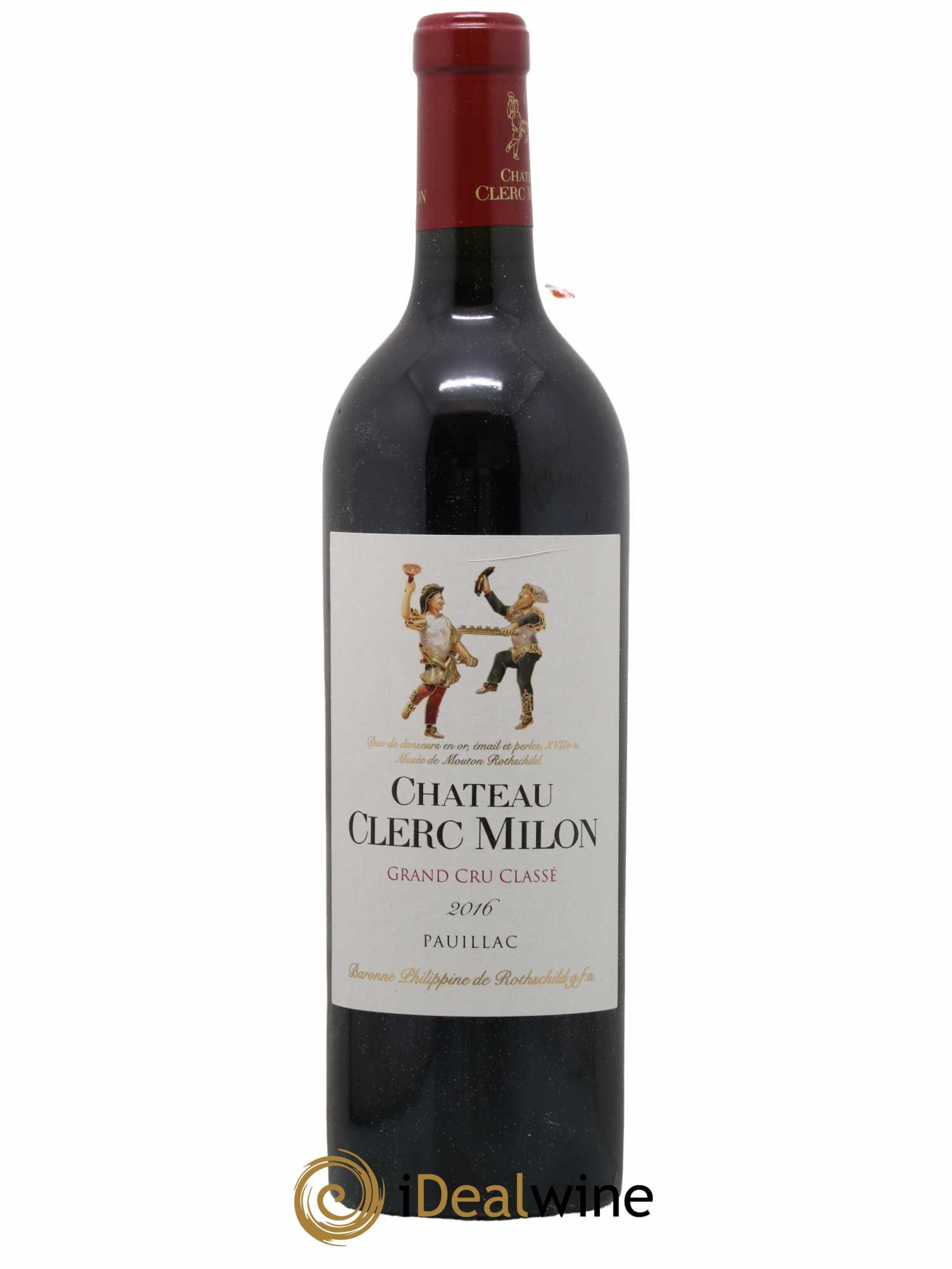 Château Clerc Milon 5ème Grand Cru Classé 2016 - Lot de 1 bouteille - 0
