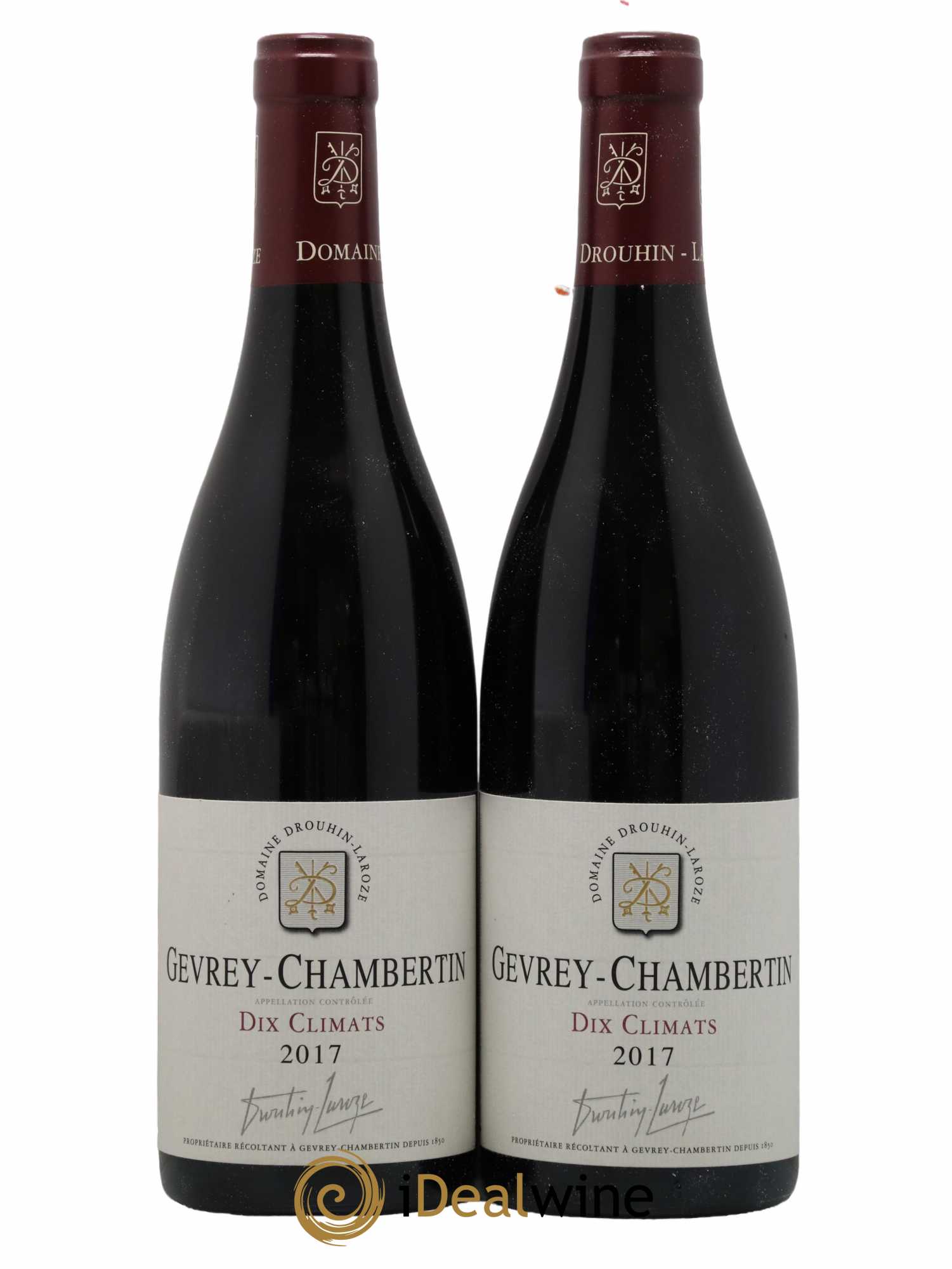 Gevrey-Chambertin Dix Climats Drouhin Laroze 2017 - Lot de 2 bouteilles - 0