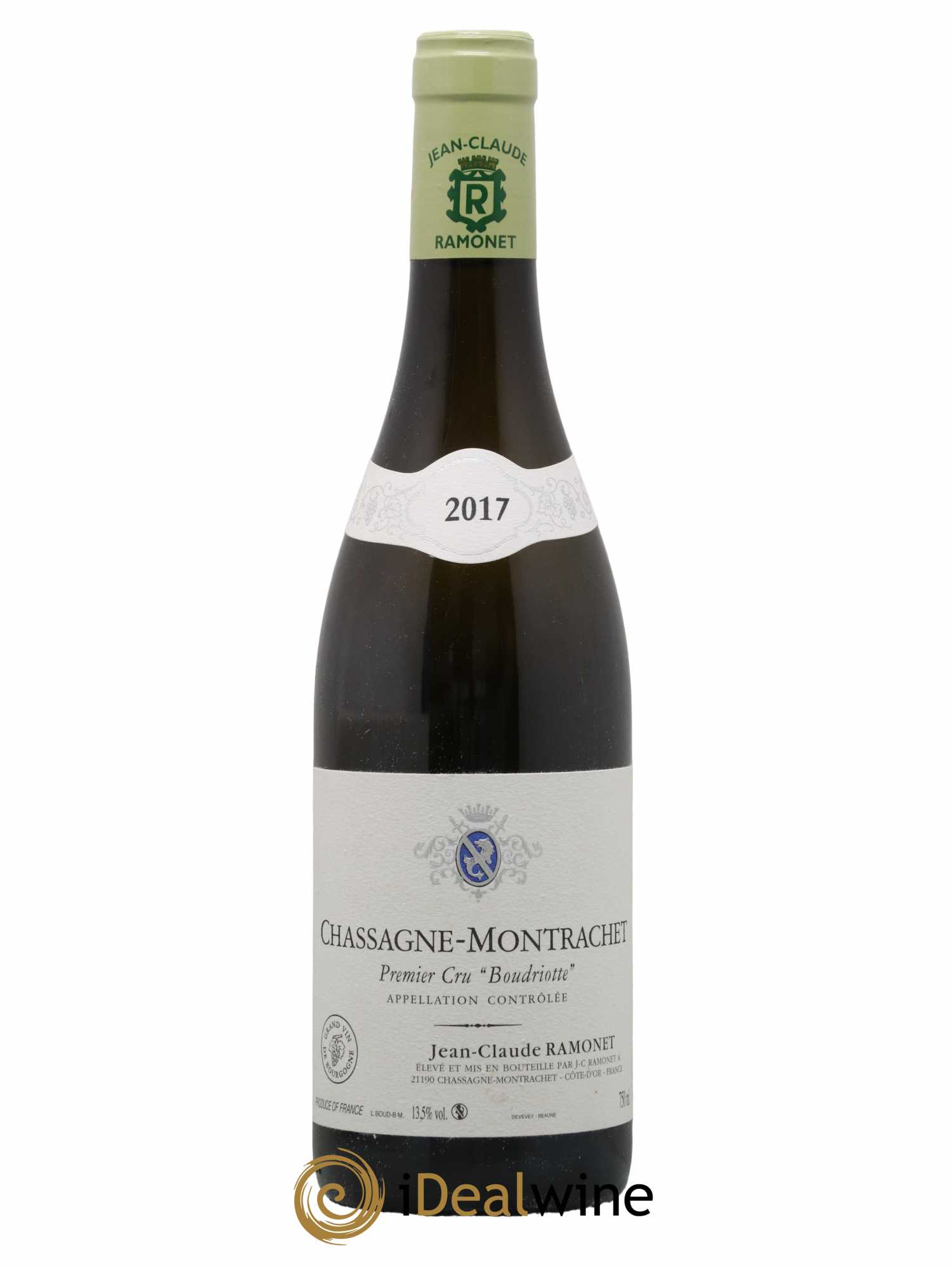 Chassagne-Montrachet 1er Cru Boudriotte Ramonet (Domaine) 2017 - Lot de 1 bouteille - 0