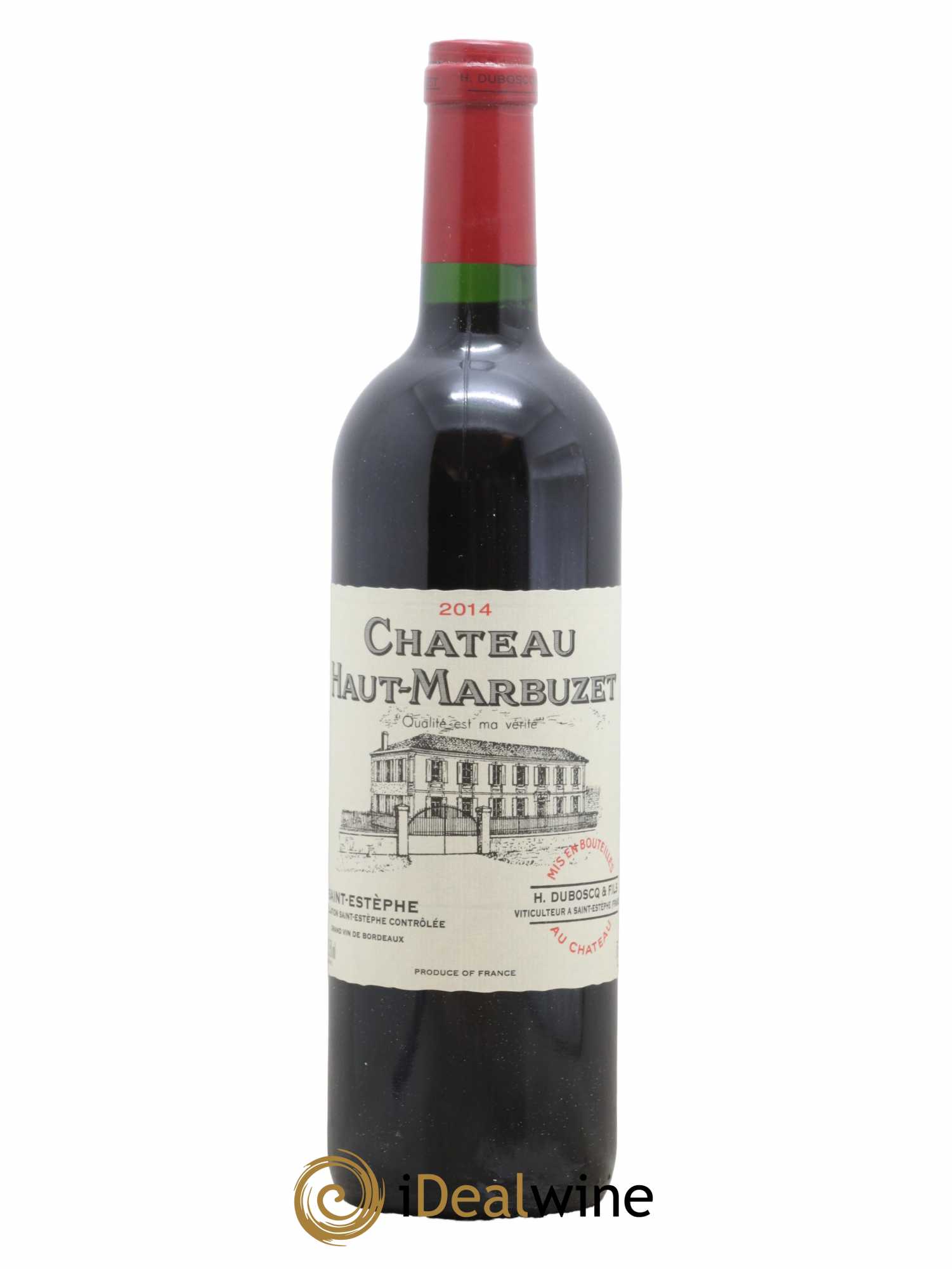 Château Haut Marbuzet 2014 - Lot de 1 bouteille - 0