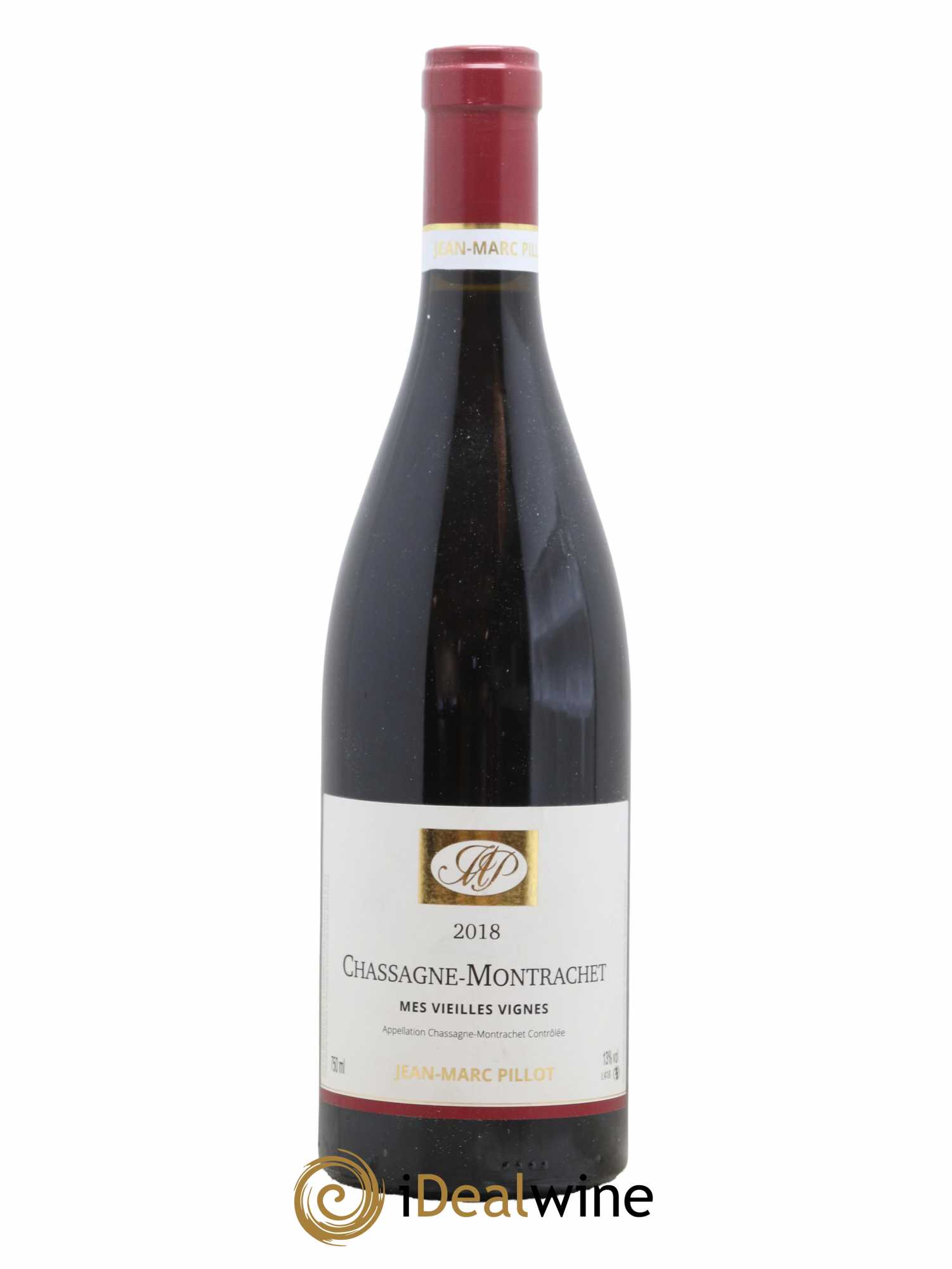 Chassagne-Montrachet Vieilles Vignes Jean-Marc Pillot et Fils (Domaine) 2018 - Lot de 1 bouteille - 0