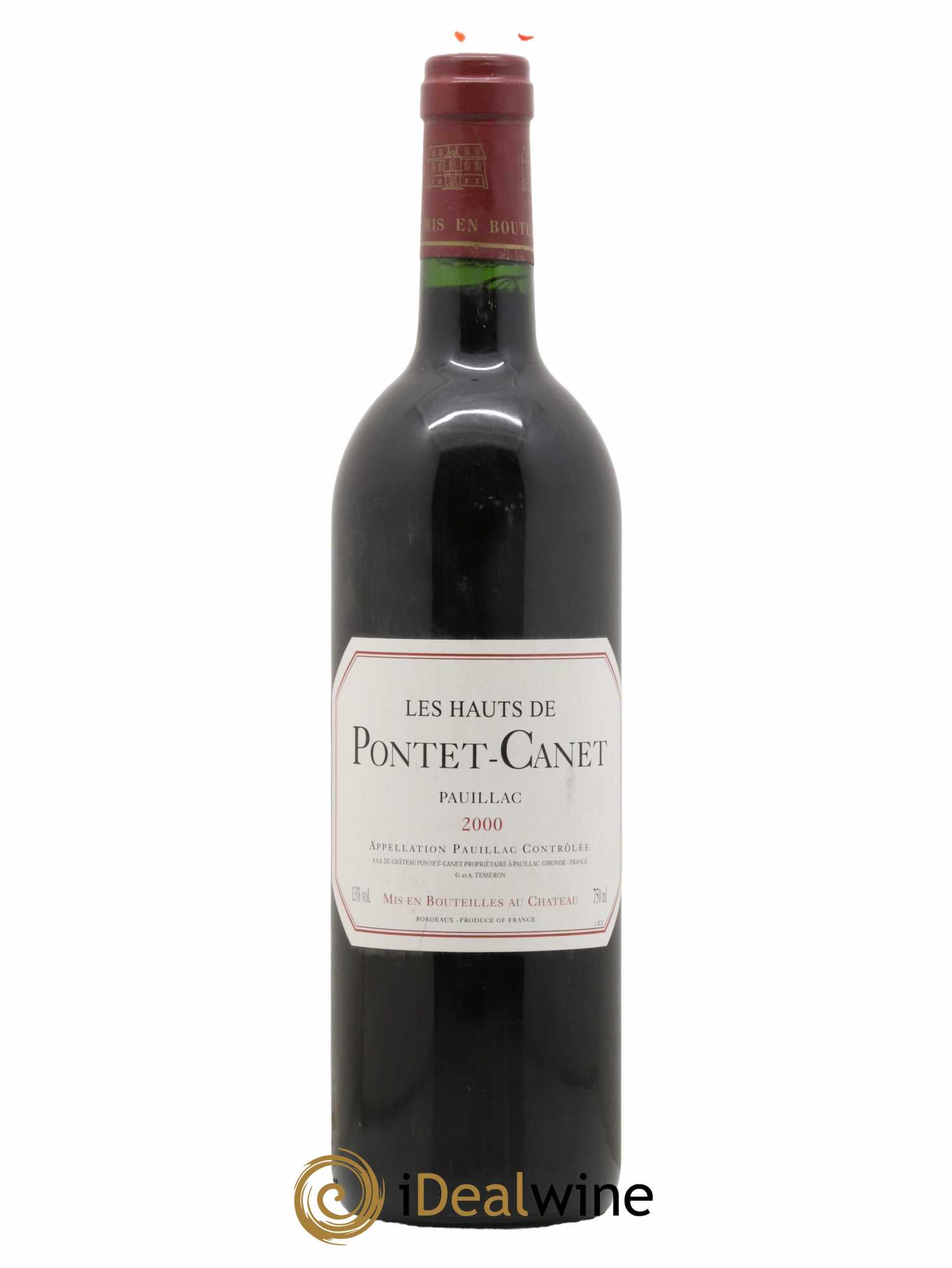 Les Hauts de Pontet-Canet Second Vin 2000 - Lot de 1 bouteille - 0