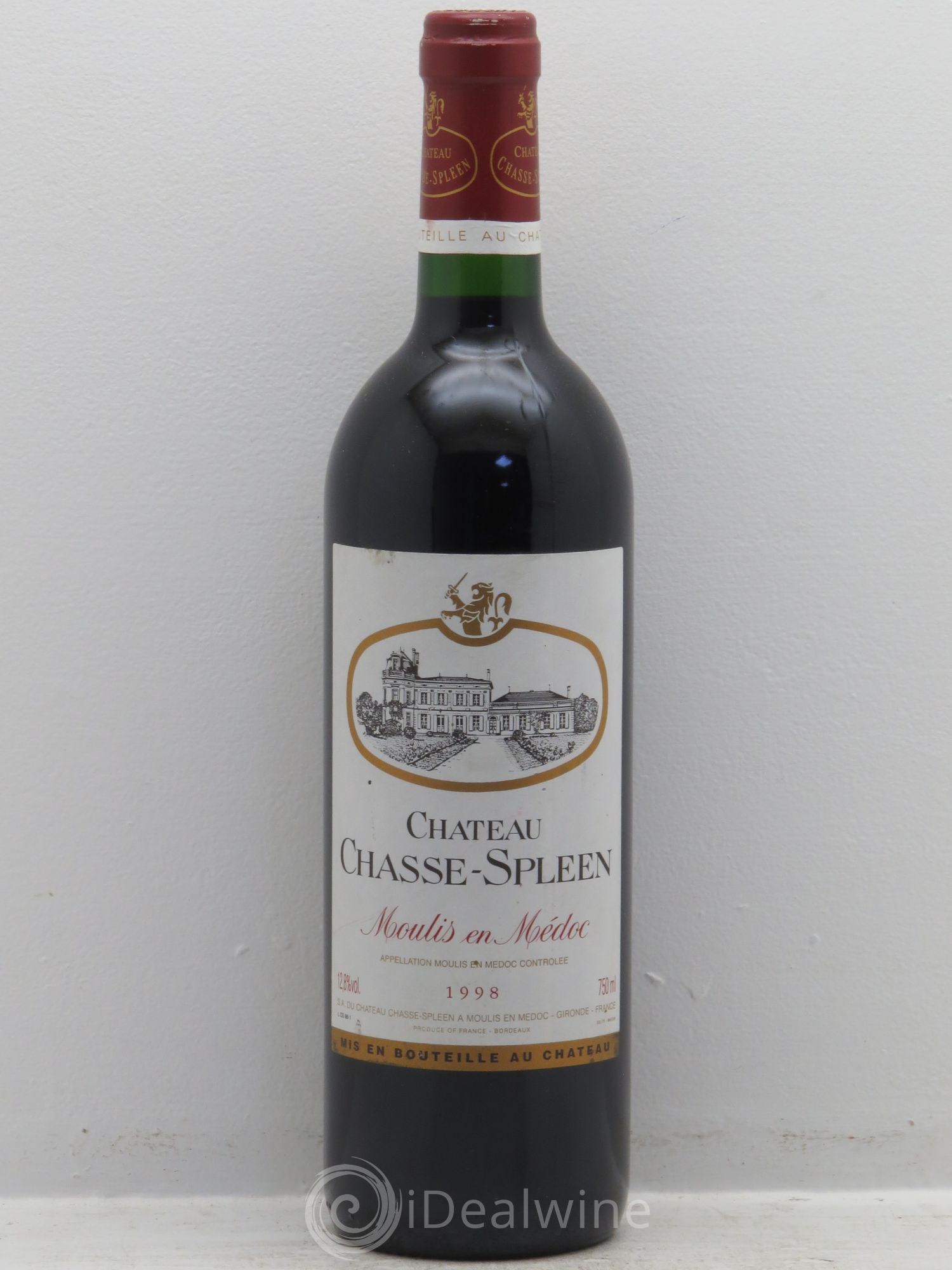 Château Chasse Spleen 1998 - Lot de 6 bouteilles - 0