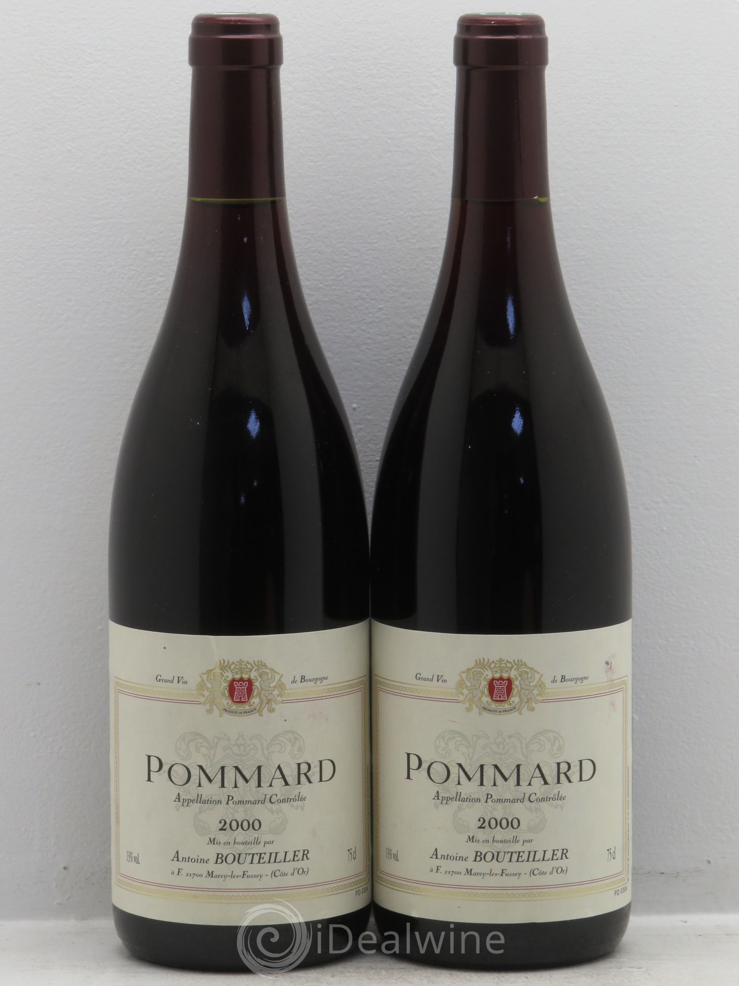 Pommard Bouteiller 2000 - Lot de 2 bouteilles - 0