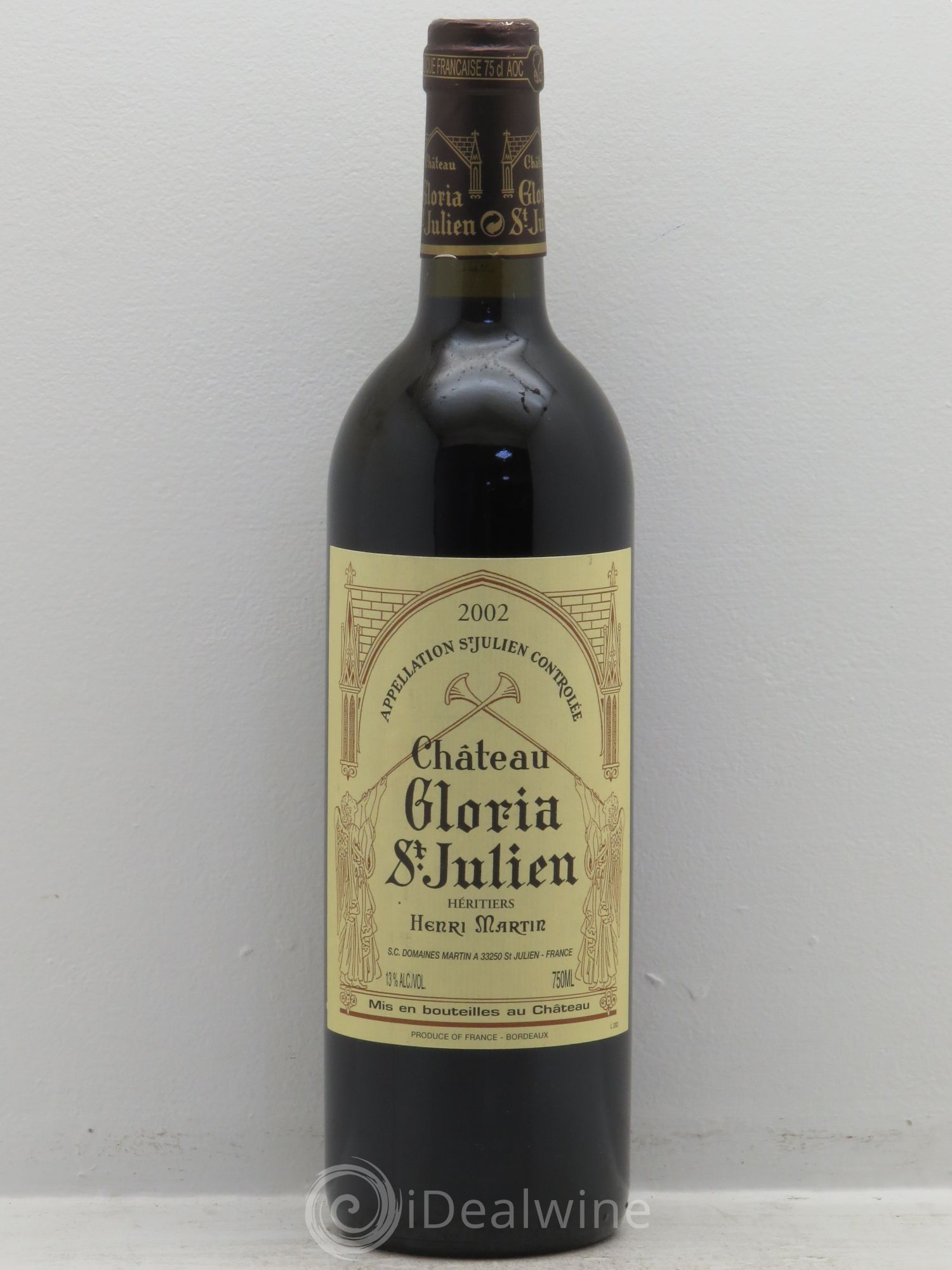Château Gloria 2002 - Posten von 1 Flasche - 0