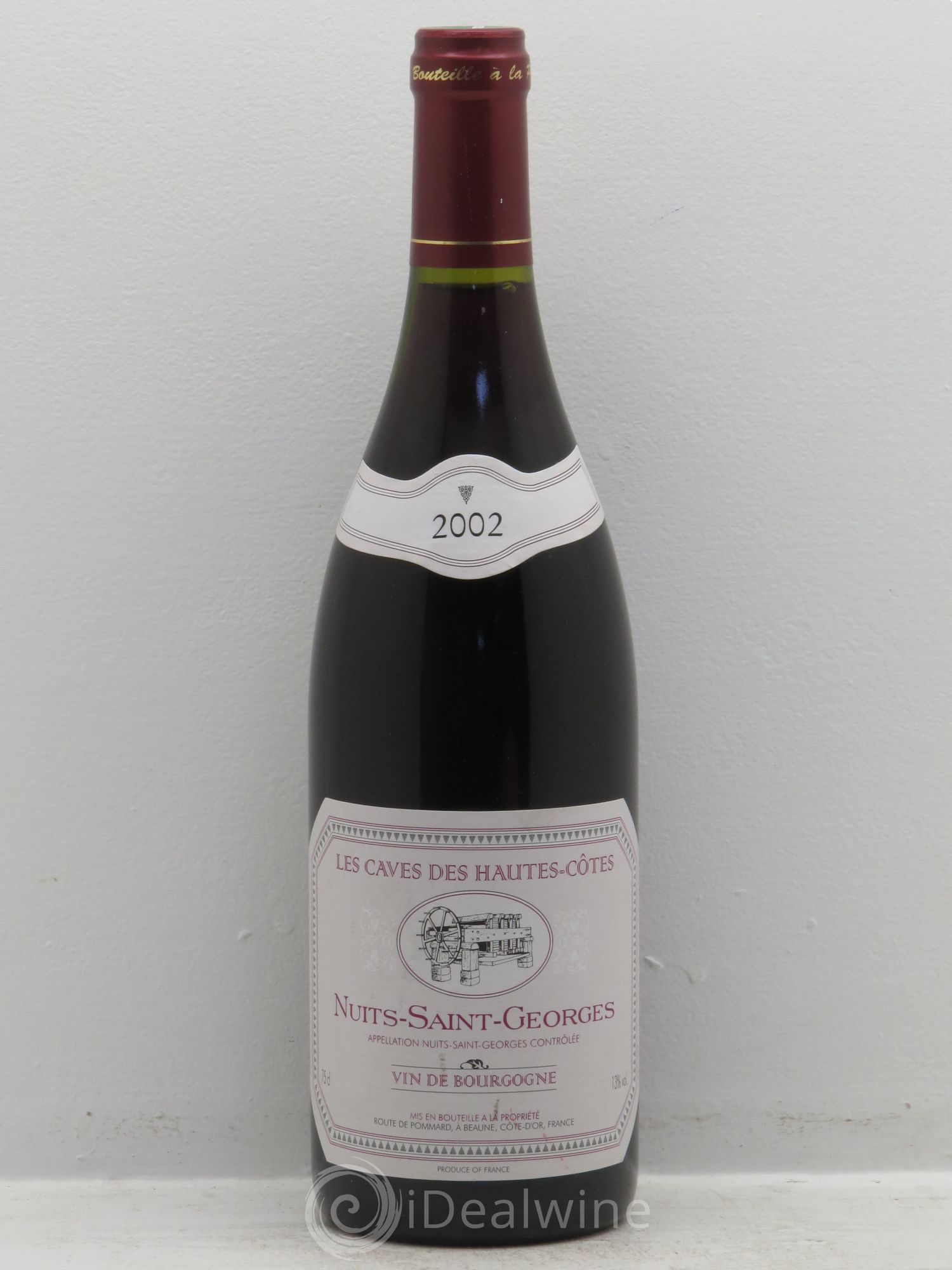 Nuits-Saint-Georges Cave des Hautes Cotes 2002 - Posten von 1 Flasche - 0
