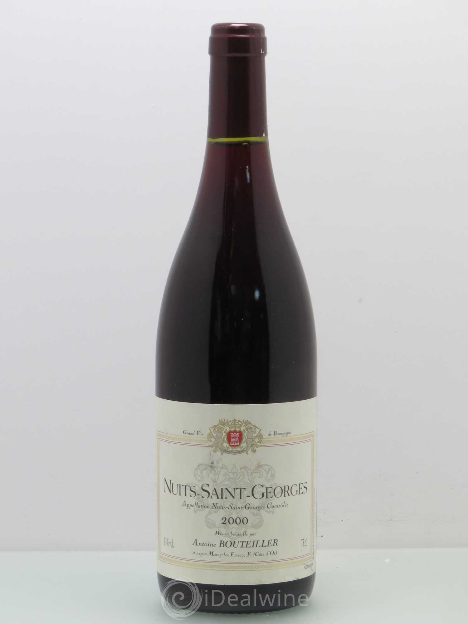 Nuits-Saint-Georges 1er Cru Bouteiller 2000 - Lot de 1 bouteille - 0