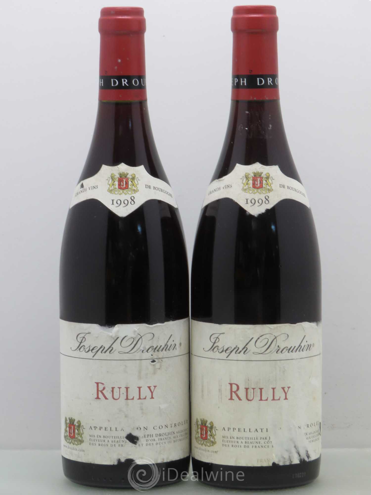 Rully Drouhin 1998 - Lot of 2 bottles - 0