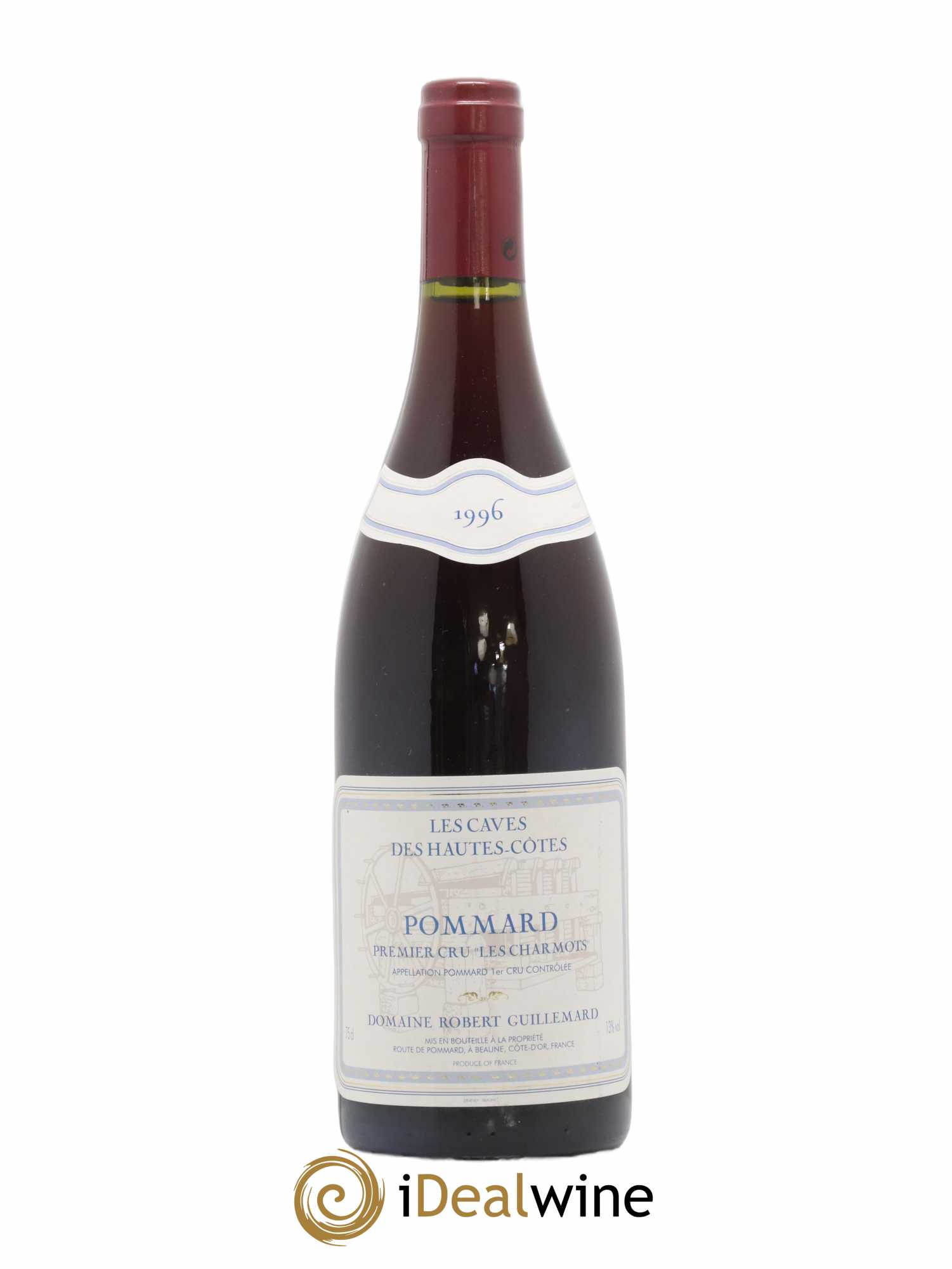 Pommard 1er Cru Les Charmots Guillemard Cave des Hautes Cotes 1996 - Posten von 1 Flasche - 0