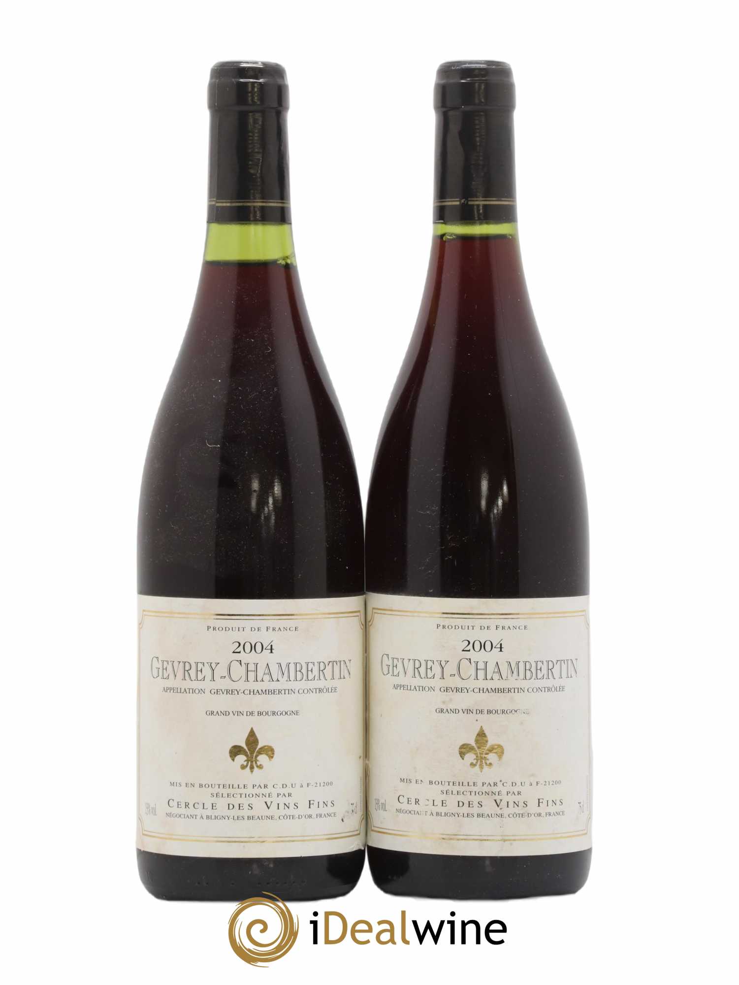 Gevrey-Chambertin 2004 - Posten von 2 Flaschen - 0