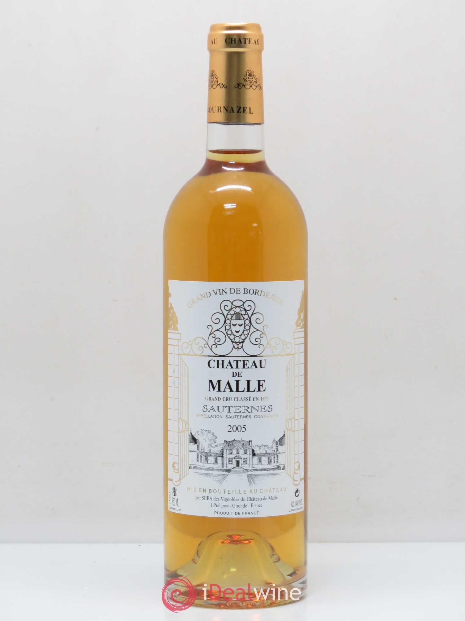 Château de Malle 2ème Grand Cru Classé 2005 - Lot de 1 bouteille - 0