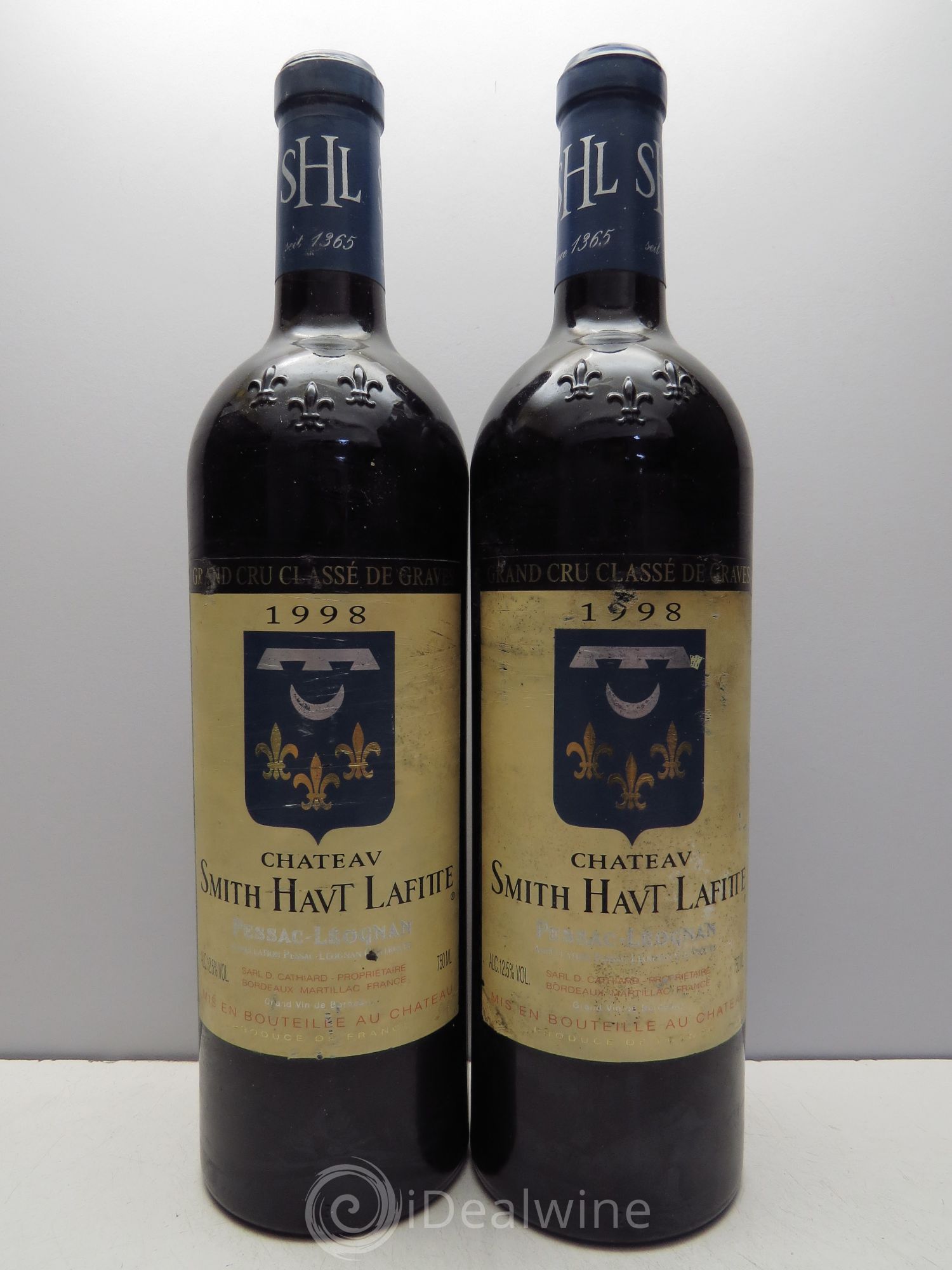 Château Smith Haut Lafitte Cru Classé de Graves 1998 - Lot de 2 bouteilles - 0