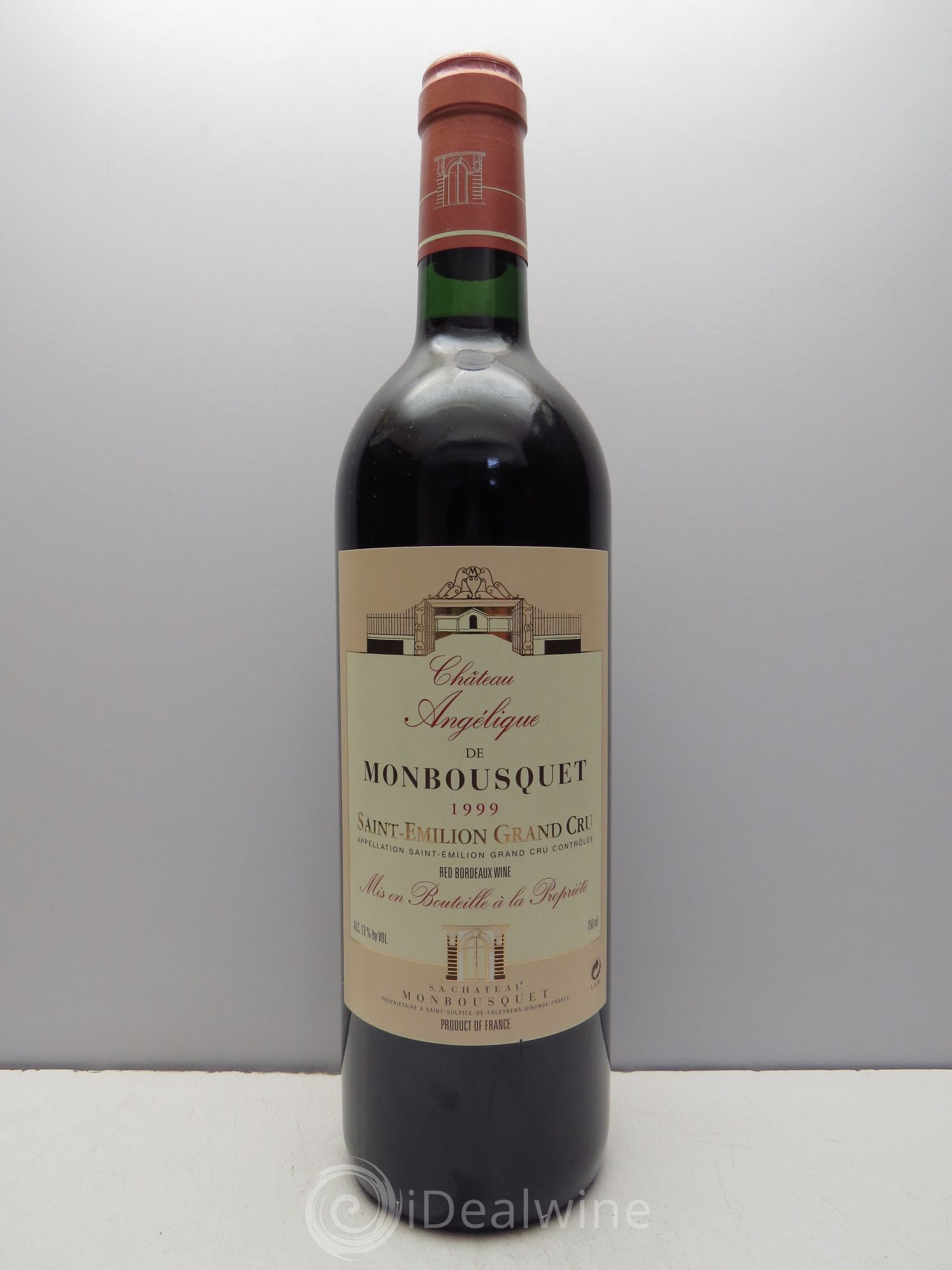 Saint-Émilion Angélique de Monbousquet (sans prix de réserve - no reserve) 1999 - Posten von 1 Flasche - 0