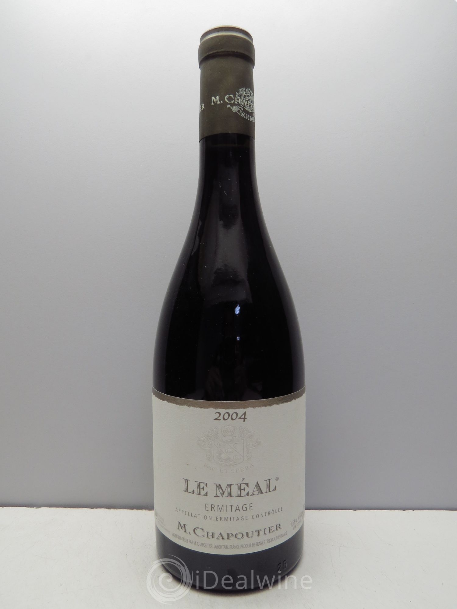 Hermitage Ermitage Le Méal Chapoutier 2004 - Lot de 1 bouteille - 0