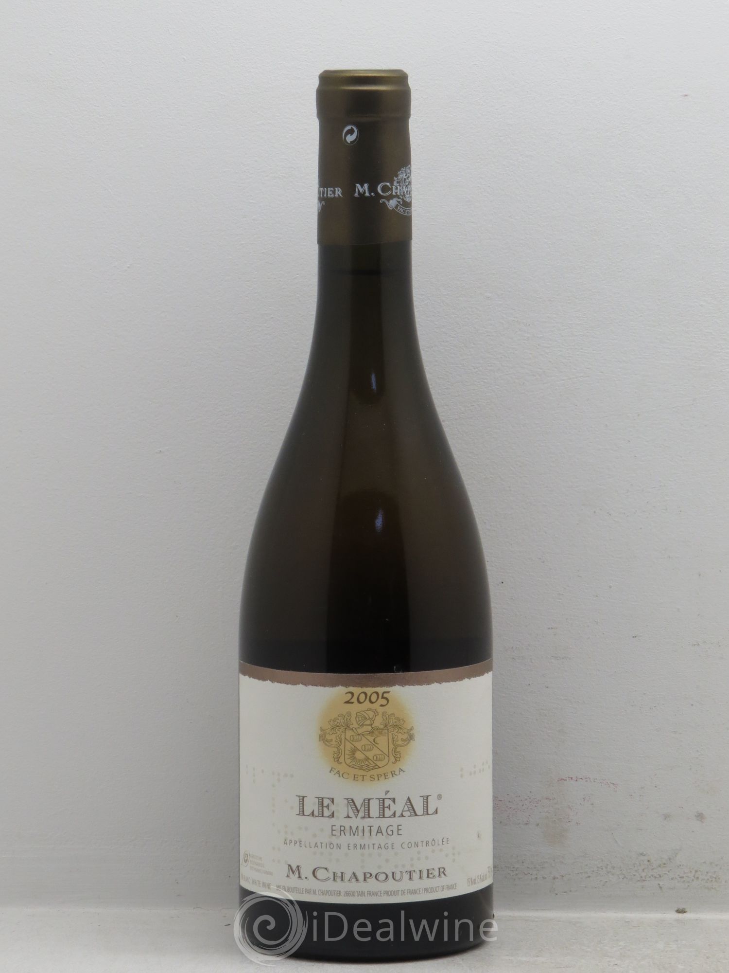 Hermitage Ermitage Le Méal Chapoutier 2005 - Lot de 1 bouteille - 0