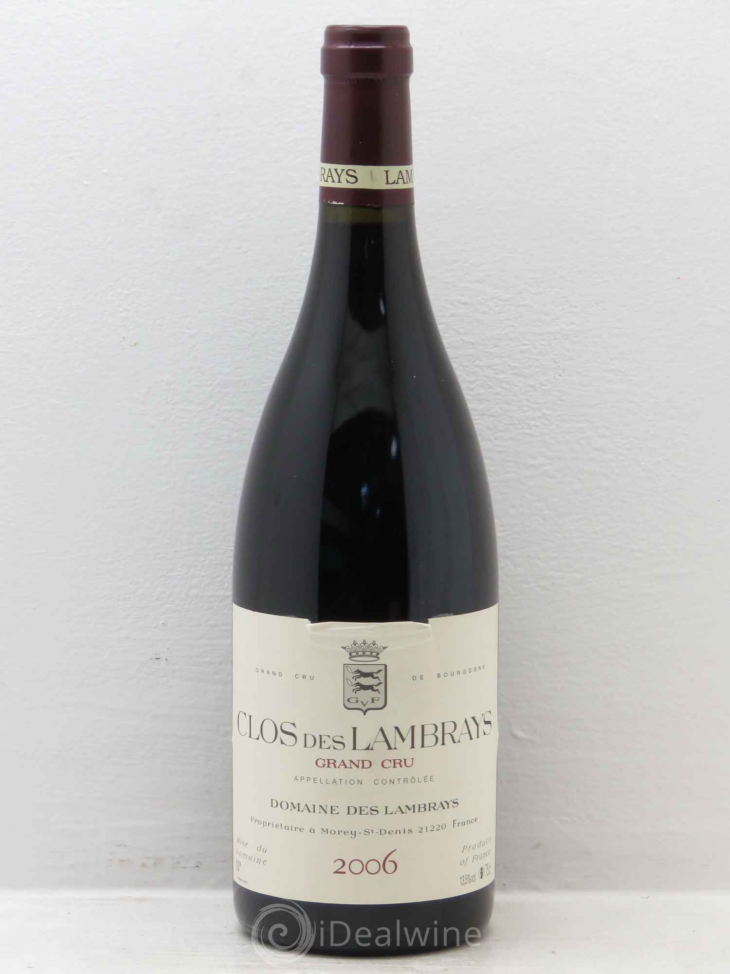 Clos des Lambrays Grand Cru Domaine des Lambrays 2006 - Lot de 1 bouteille - 0