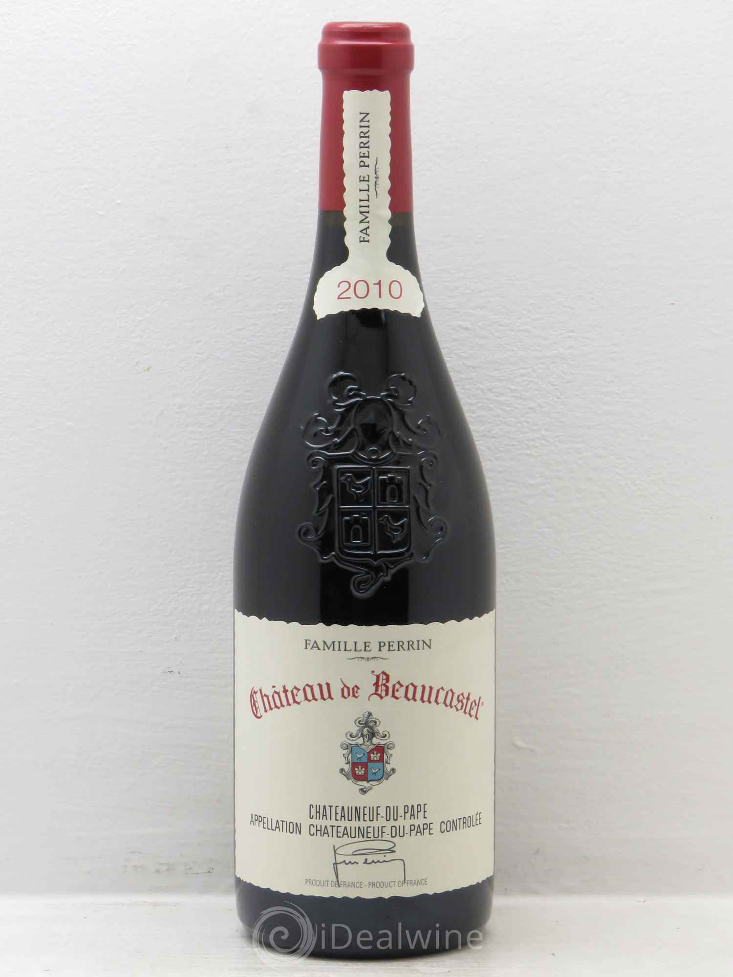 Châteauneuf-du-Pape Château de Beaucastel Famille Perrin 2010 - Lot de 1 bouteille - 0