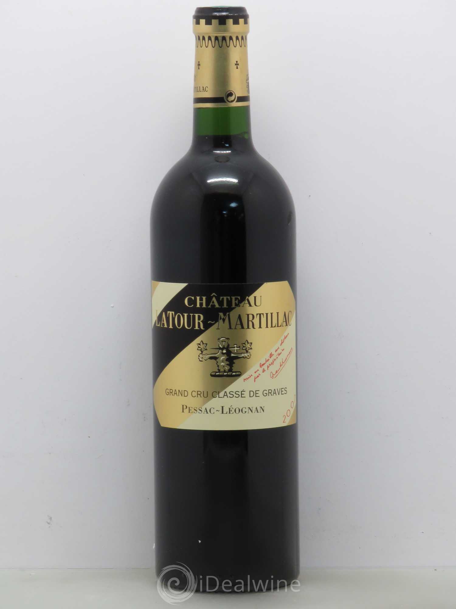 Château Latour-Martillac Cru Classé de Graves 2007 - Lot de 1 bouteille - 0