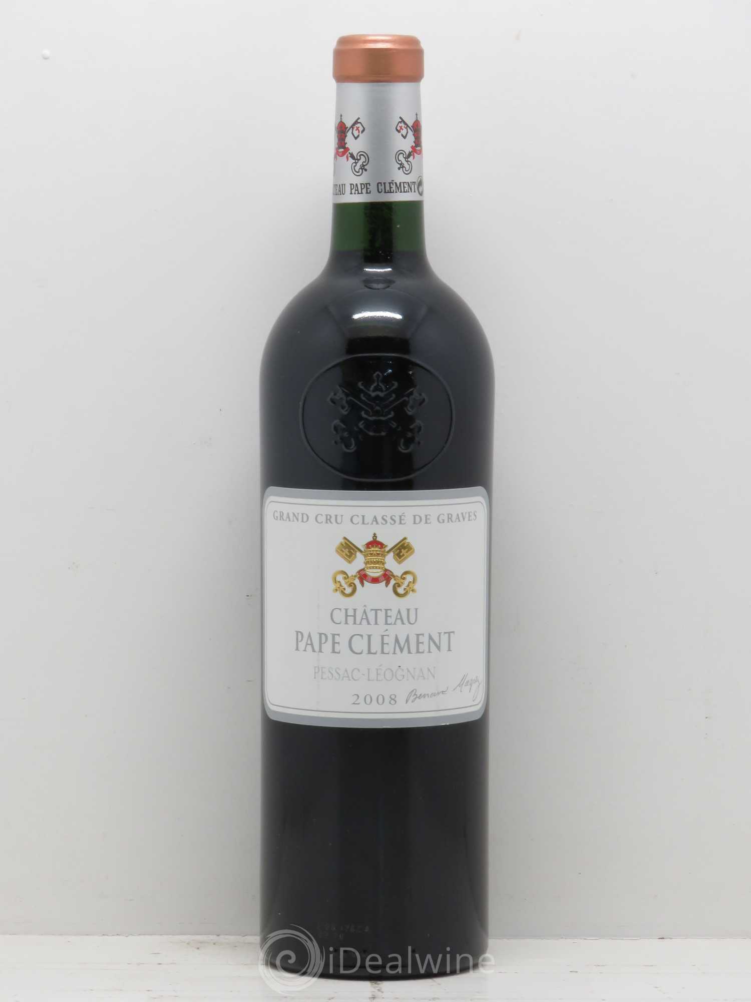 Château Pape Clément Cru Classé de Graves 2008 - Lot de 1 bouteille - 0