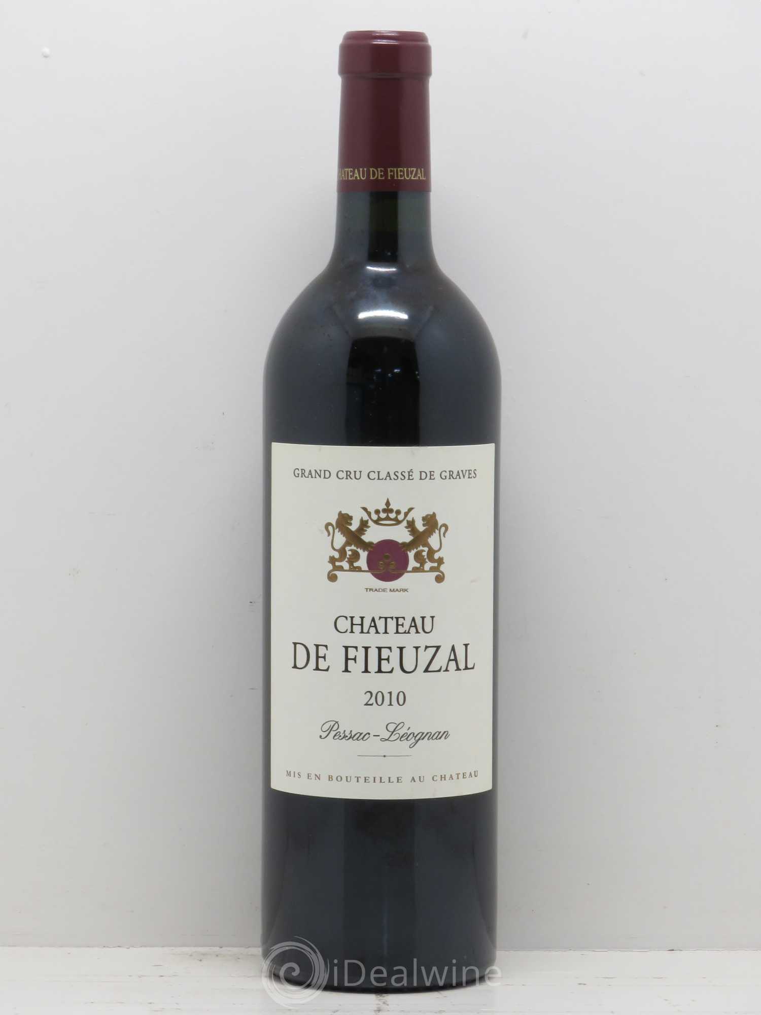 Château de Fieuzal Cru Classé de Graves 2010 - Lot de 1 bouteille - 0