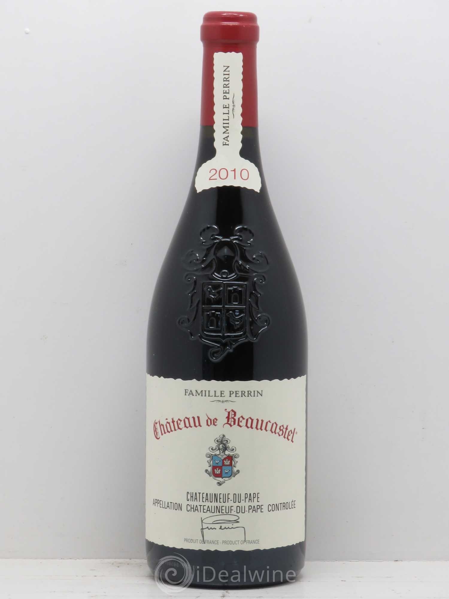 Châteauneuf-du-Pape Château de Beaucastel Famille Perrin 2010 - Lot de 1 bouteille - 0