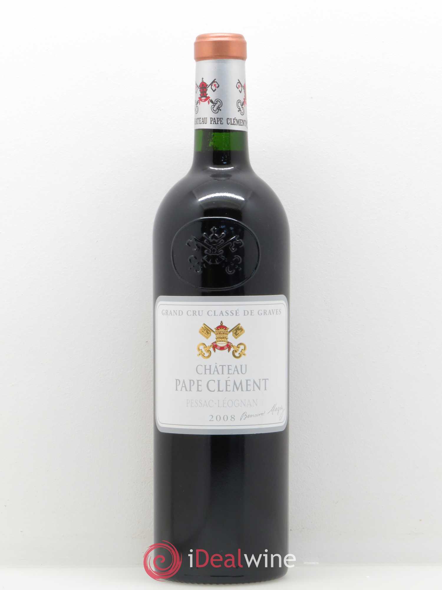 Château Pape Clément Cru Classé de Graves 2008 - Lot de 1 bouteille - 0