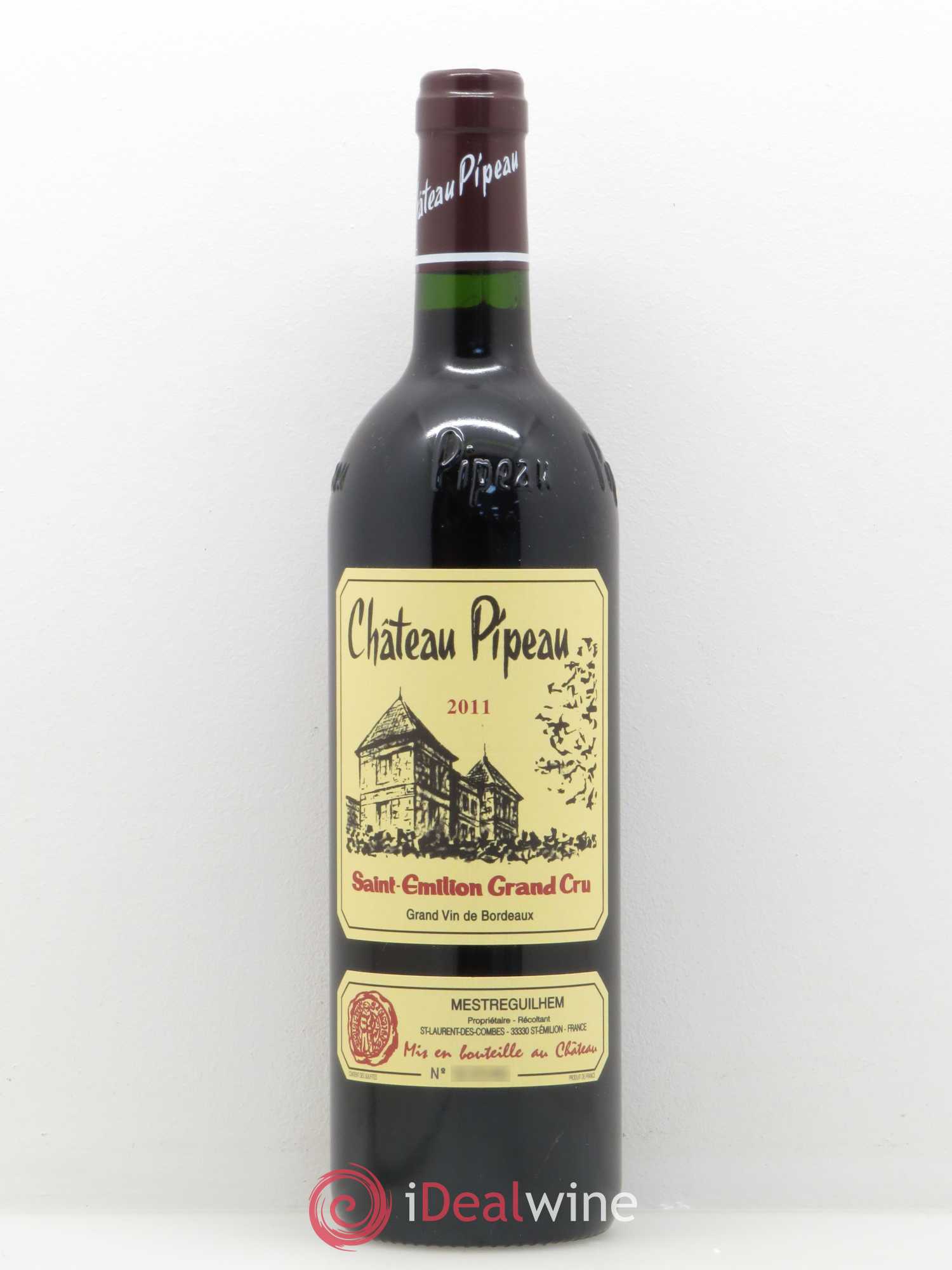 Château Pipeau 2011 - Posten von 1 Flasche - 0