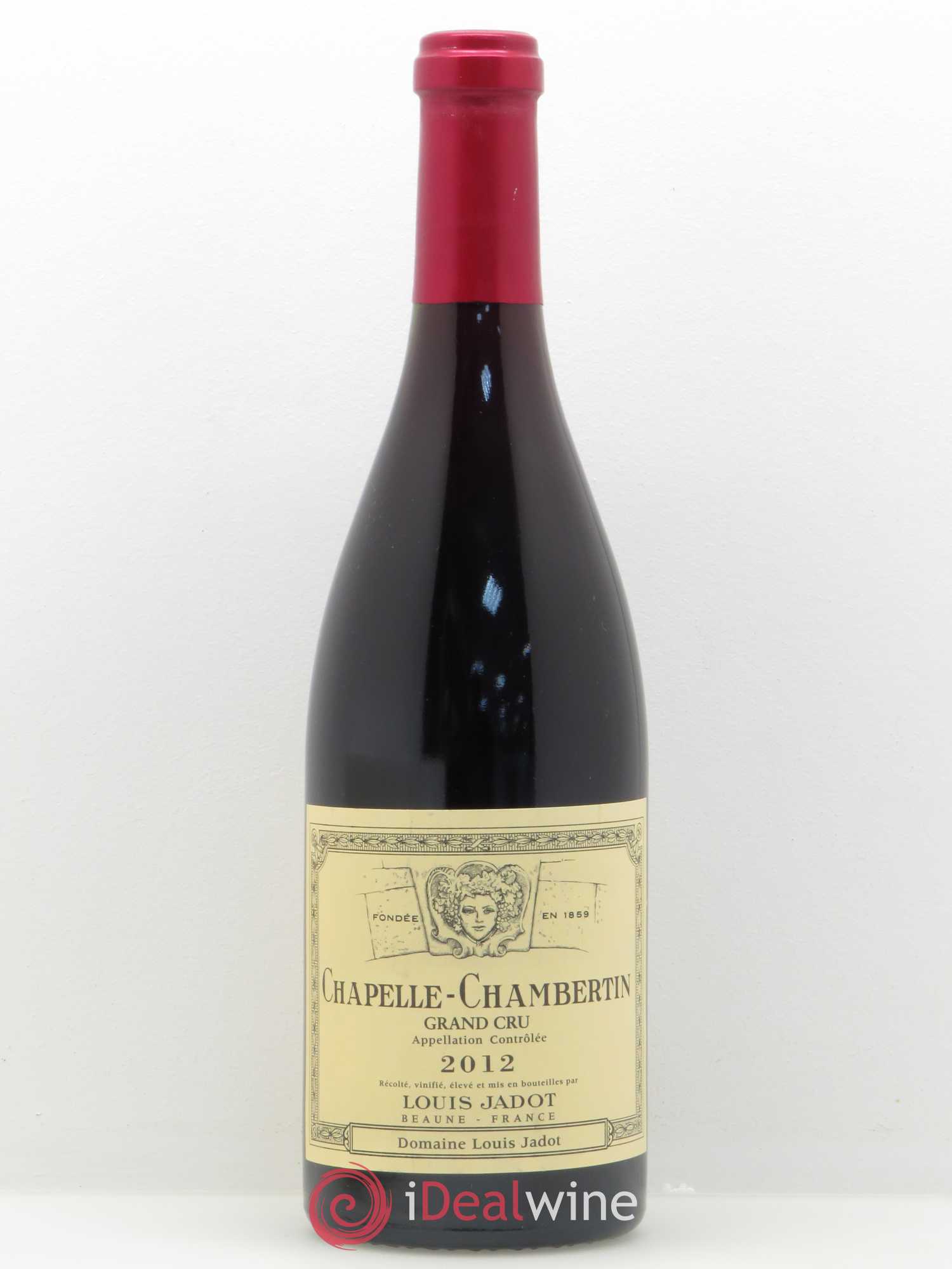 Chapelle-Chambertin Grand Cru Maison Louis Jadot 2012 - Lot de 1 bouteille - 0