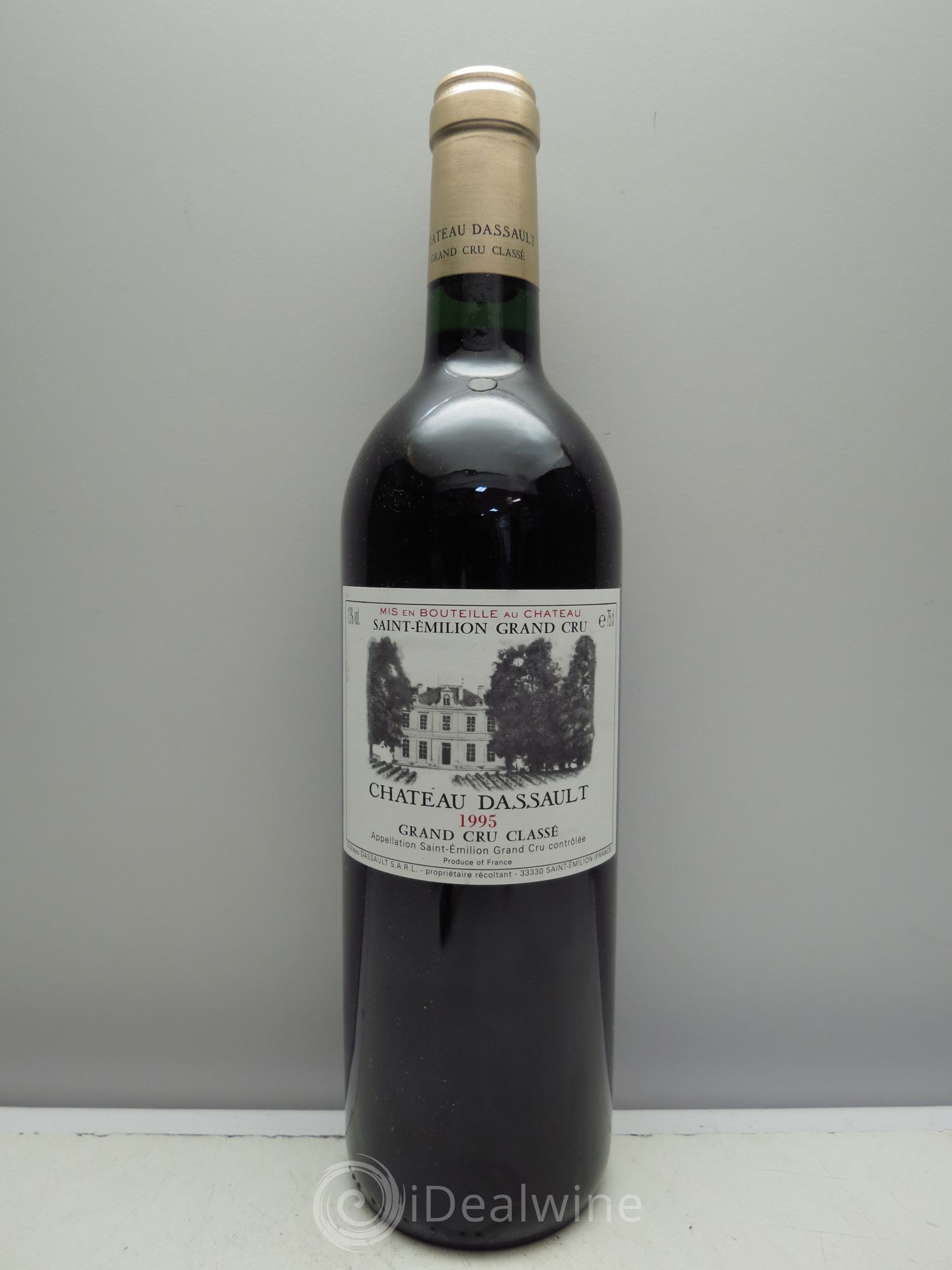 Château Dassault Grand Cru Classé 1995 - Lot de 1 bouteille - 0