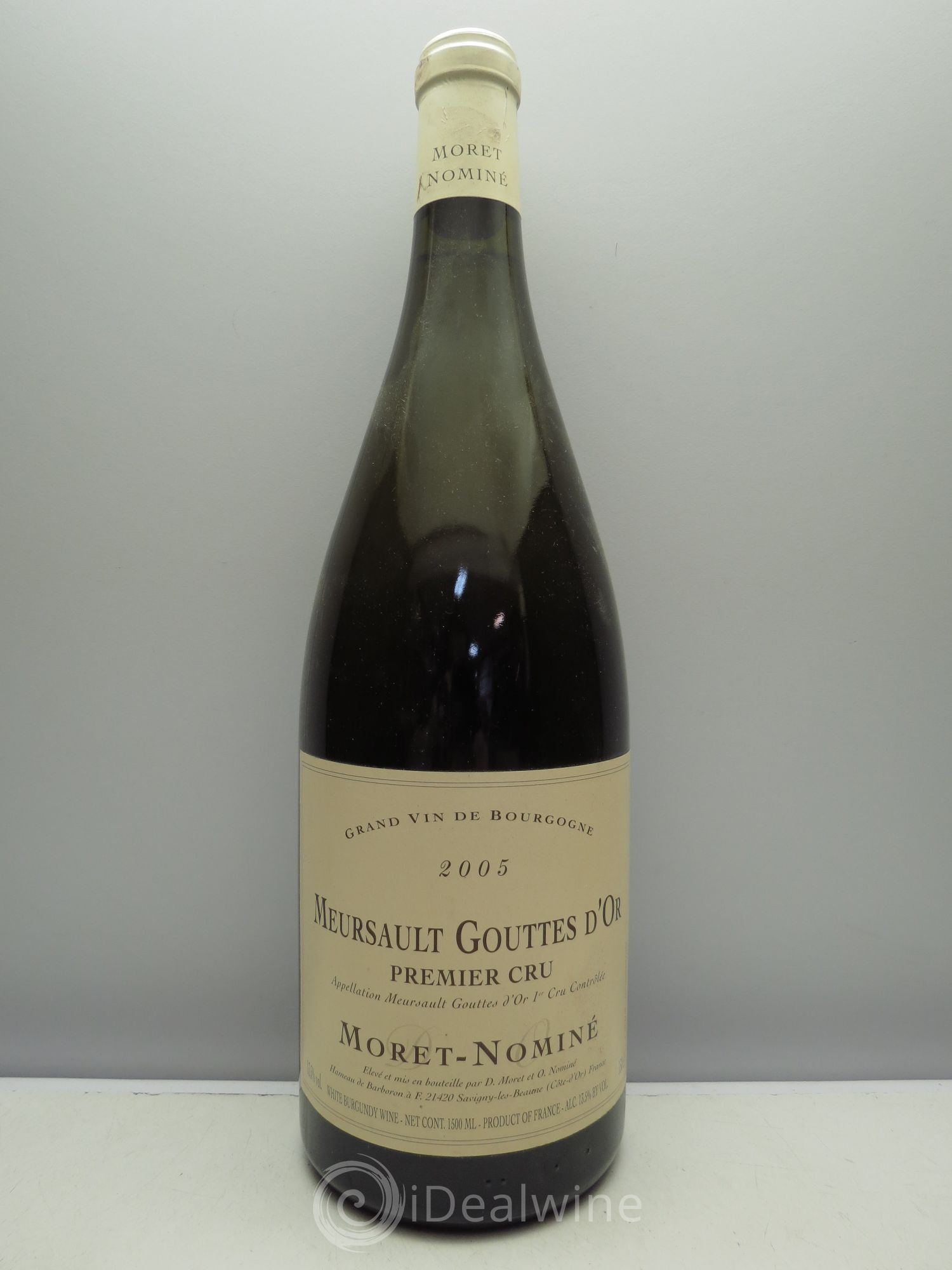 Meursault 1er Cru Domaine Moret Nominé 2005 - Posten von 1 Magnum - 0