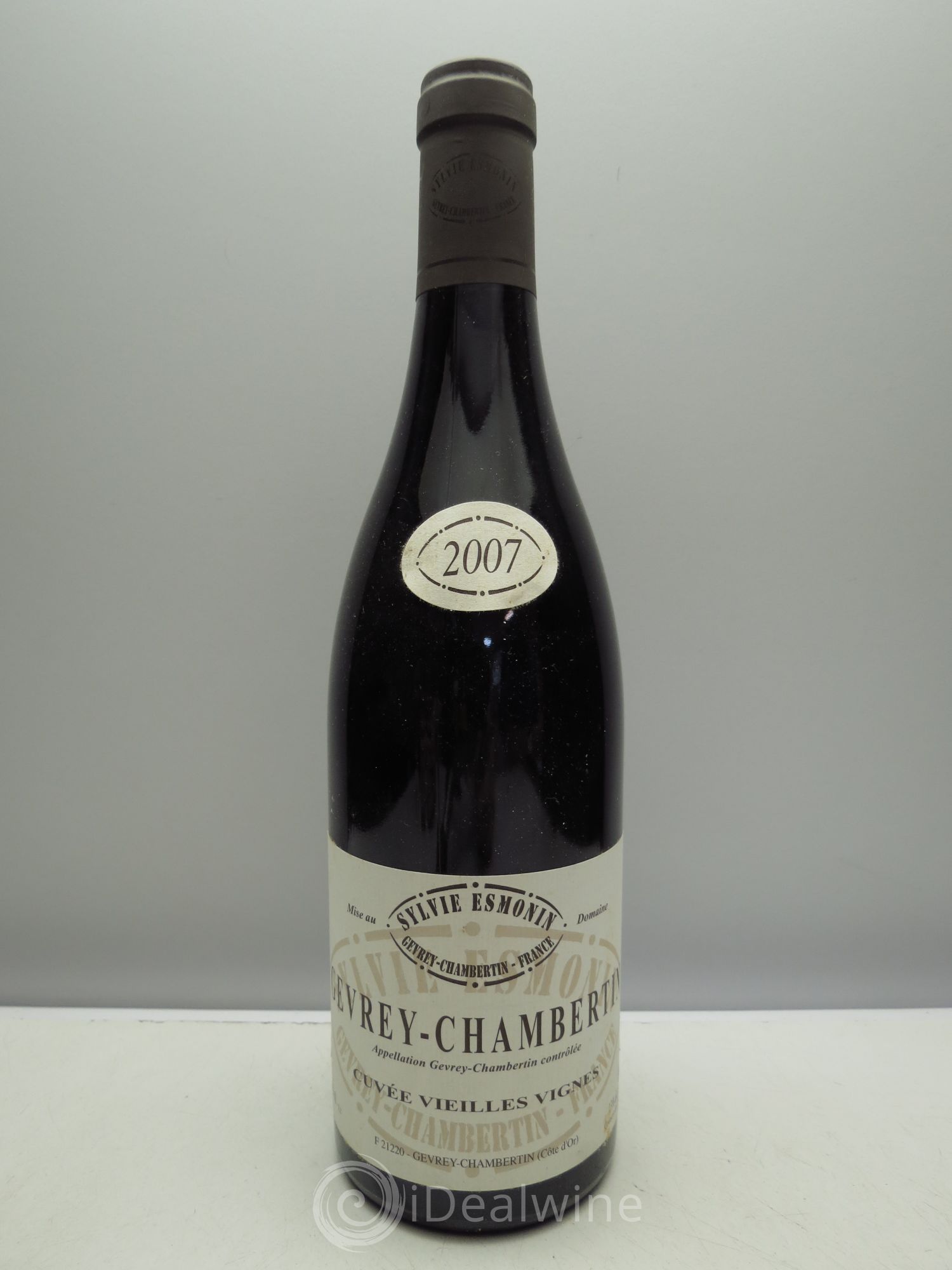 Gevrey-Chambertin Vieilles Vignes Sylvie Esmonin 2007 - Lot de 1 bouteille - 0