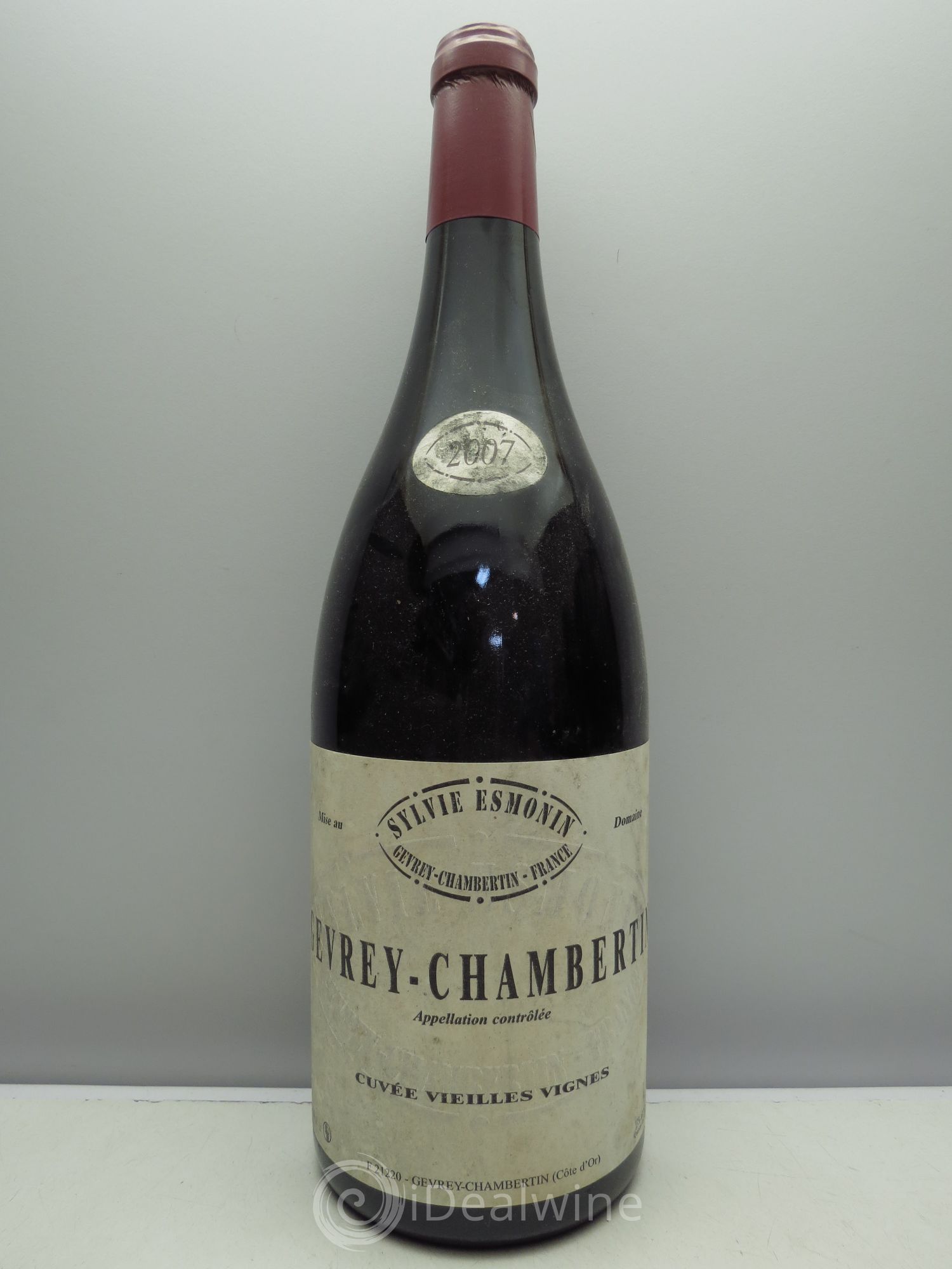 Gevrey-Chambertin Vieilles Vignes Sylvie Esmonin 2007 - Lot de 1 magnum - 0