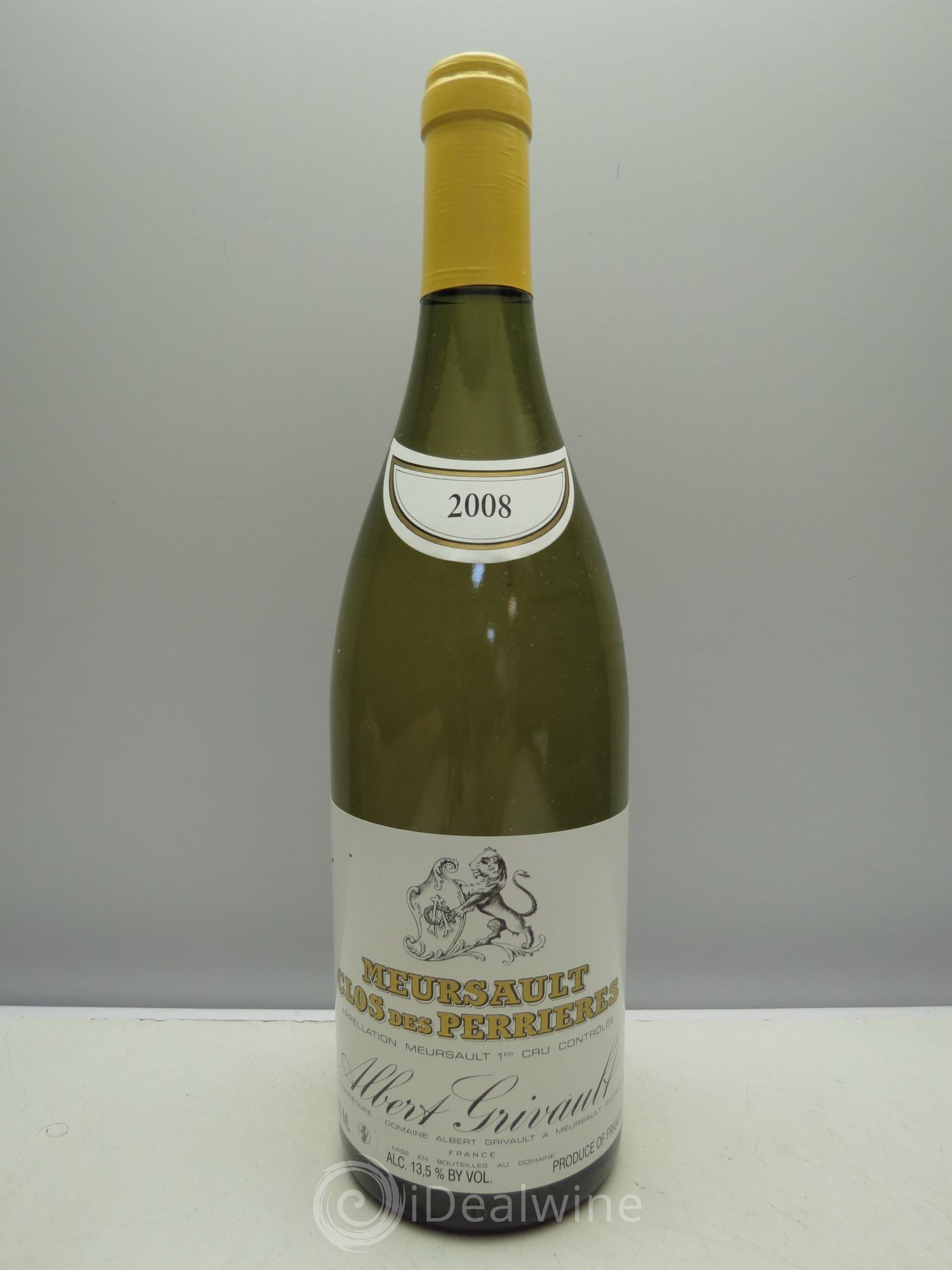 Meursault Clos de Perrières A.Grivault 2008 - Posten von 1 Flasche - 0
