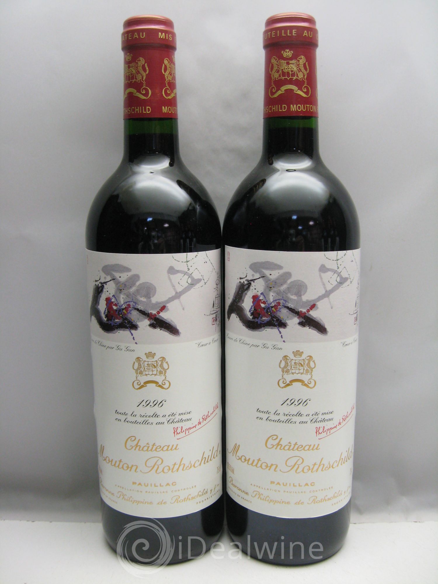 Château Mouton Rothschild 1er Grand Cru Classé 1996 - Lot de 12 bouteilles - 3
