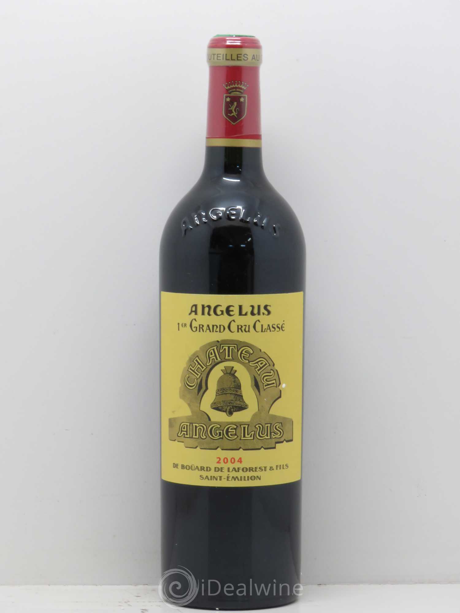 Château Angélus 1er Grand Cru Classé A 2004 - Lot de 1 bouteille - 0
