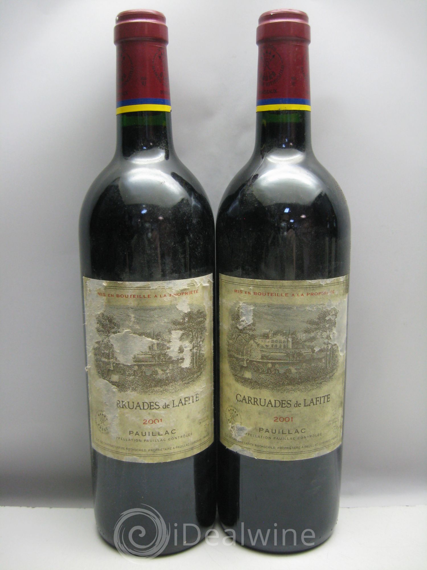 Carruades de Lafite Rothschild Second Vin 2001 - Lot de 6 bouteilles - 1