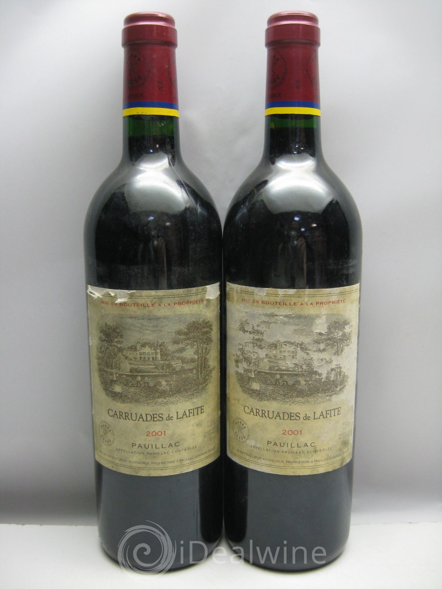 Carruades de Lafite Rothschild Second Vin 2001 - Lot de 6 bouteilles - 2