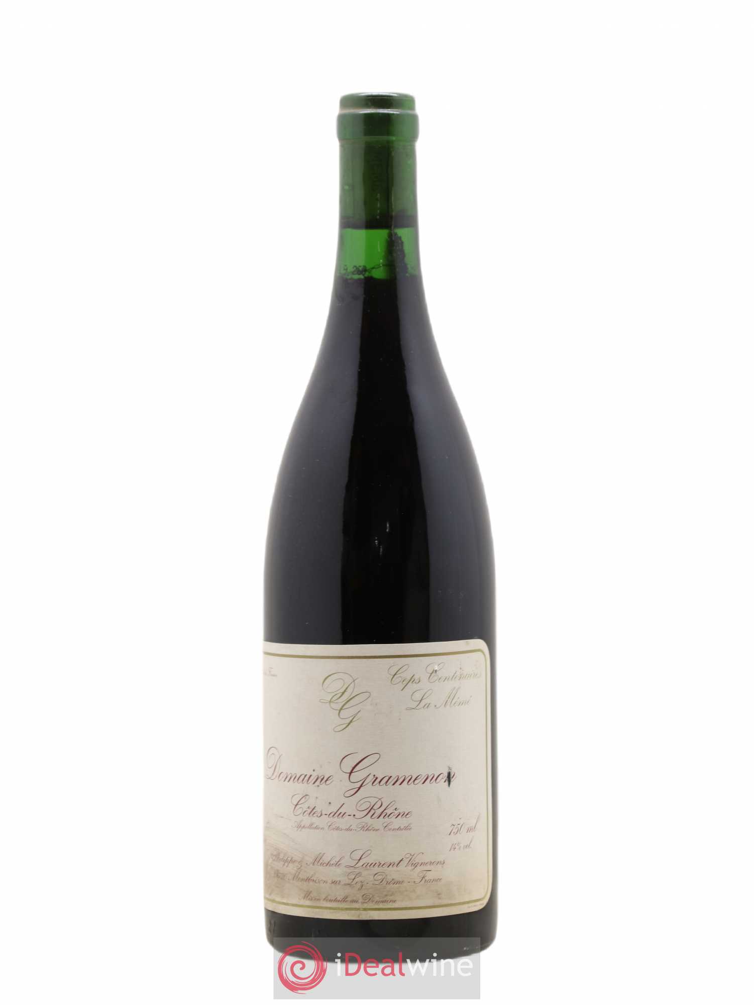 Côtes-du-Rhône La Mémé Ceps Centenaires Gramenon (Domaine) (sans prix de réserve) 1998 - Lot de 1 bouteille - 0