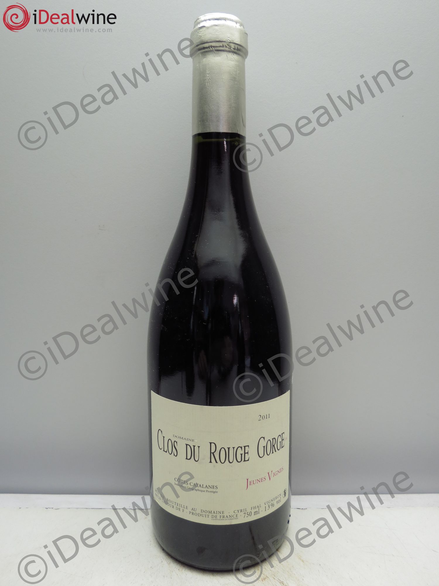 Divers Vin de Pays des Côtes Catalanes Clos du Rouge Gorge Vieilles Vignes 2011 - Posten von 1 Flasche - 0