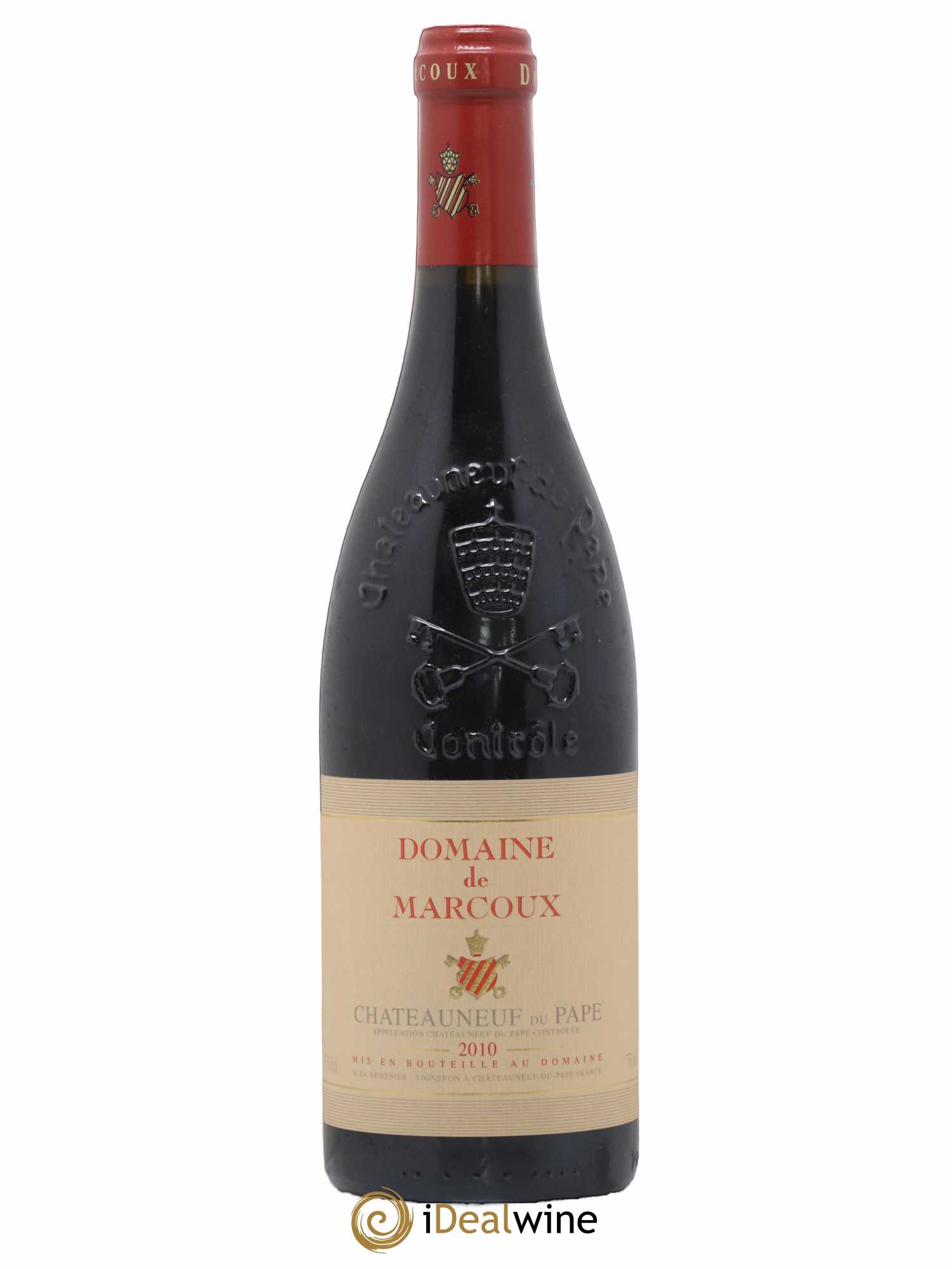 Châteauneuf-du-Pape Marcoux (Domaine de) (sans prix de réserve) 2010 - Lot de 1 bouteille - 0